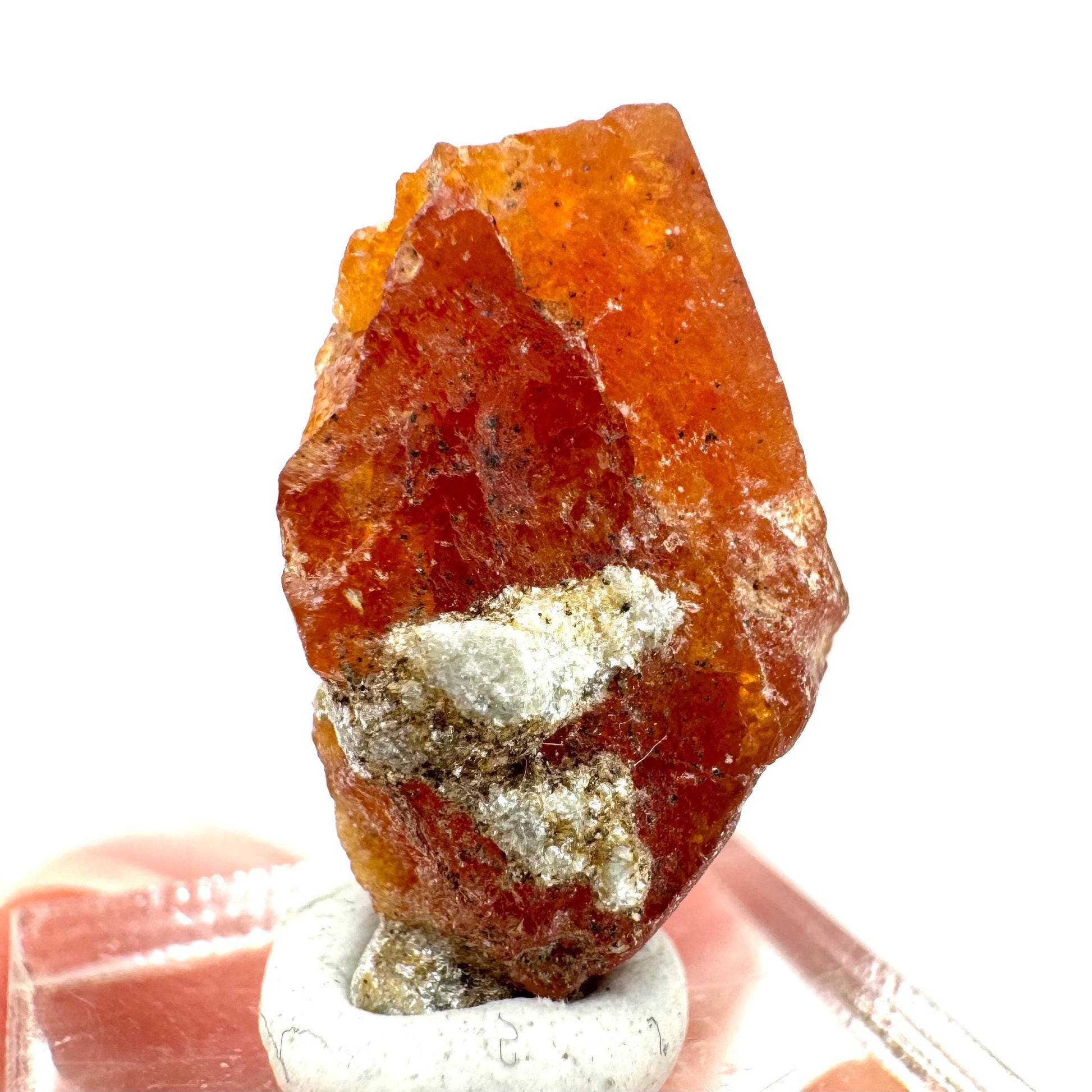 Scheelite (Pakistan) | natural orange scheelite, scheelite crystal, mineral specimen, rare crystals