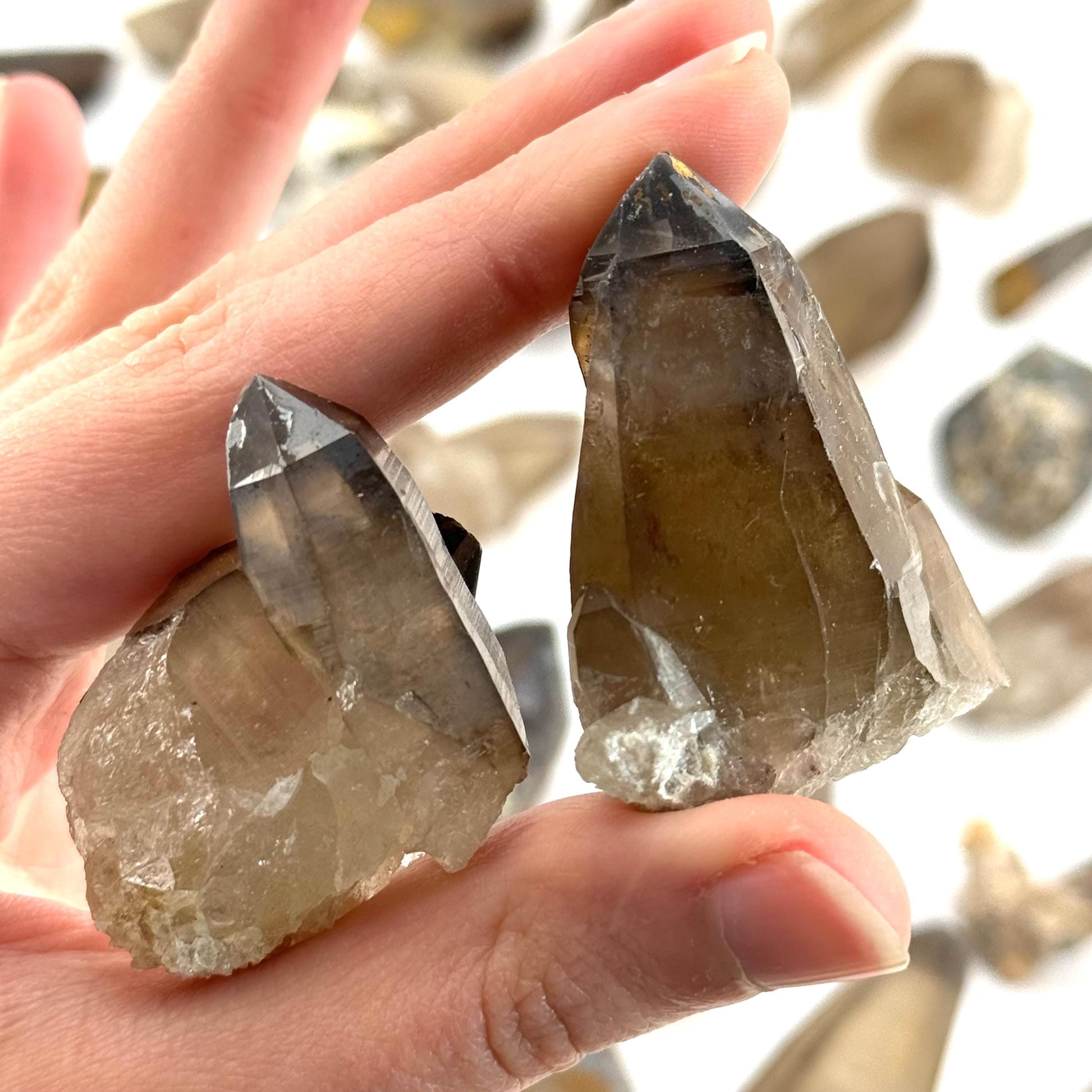 ONE Smoky Quartz Point (Namibia) | natural smoky quartz point, smoky quartz crystal