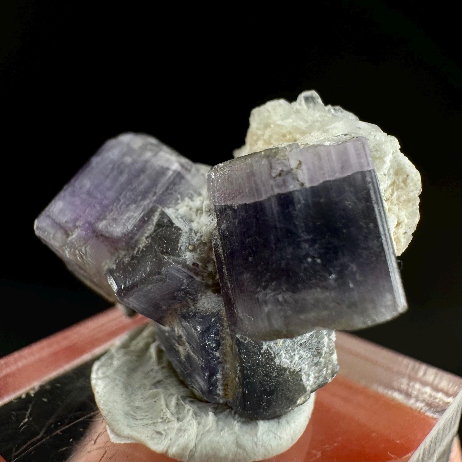 Purple Fluorapatite (Afghanistan) | fluorapatite crystal, natural purple apatite, mineral specimen