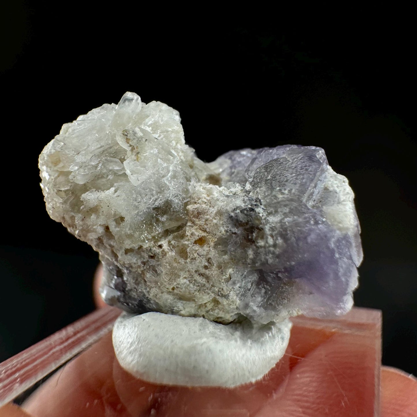 Purple Fluorapatite (Afghanistan) | fluorapatite crystal, natural purple apatite, mineral specimen