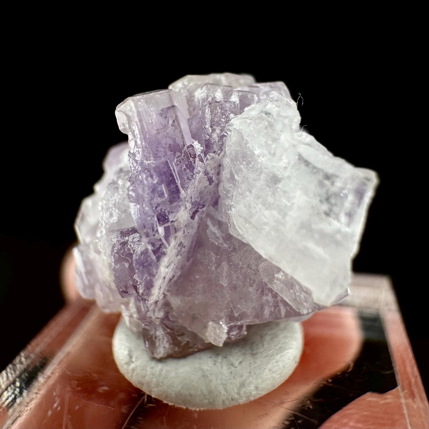Purple Fluorapatite (Afghanistan) | fluorapatite crystal, natural purple apatite, mineral specimen