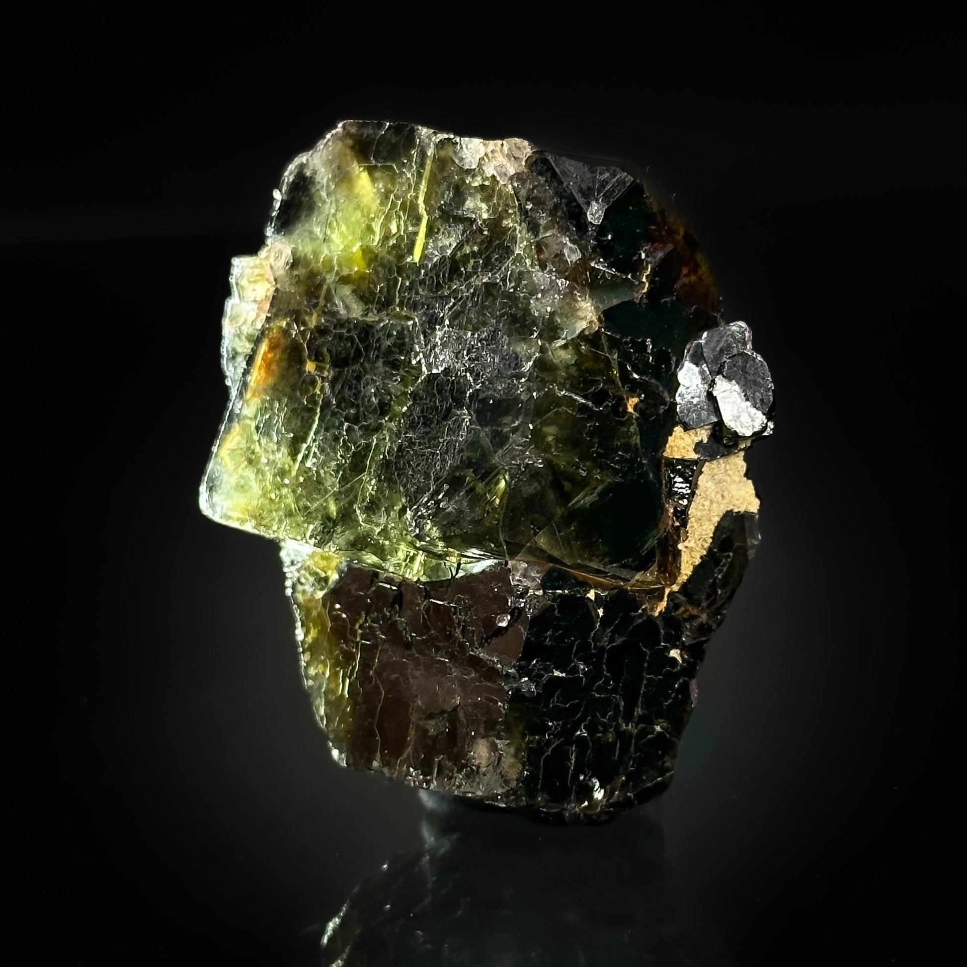 Okorusu Fluorite (Namibia) | fluorite cluster, cubic fluorite, green fluorite, crystals, mineral specimen