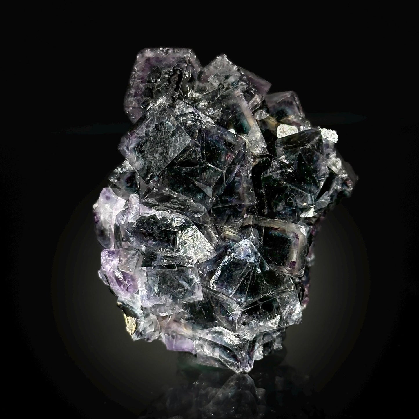 Okorusu Phantom Fluorite (Namibia) | cubic fluorite, purple fluorite, crystals, mineral specimen