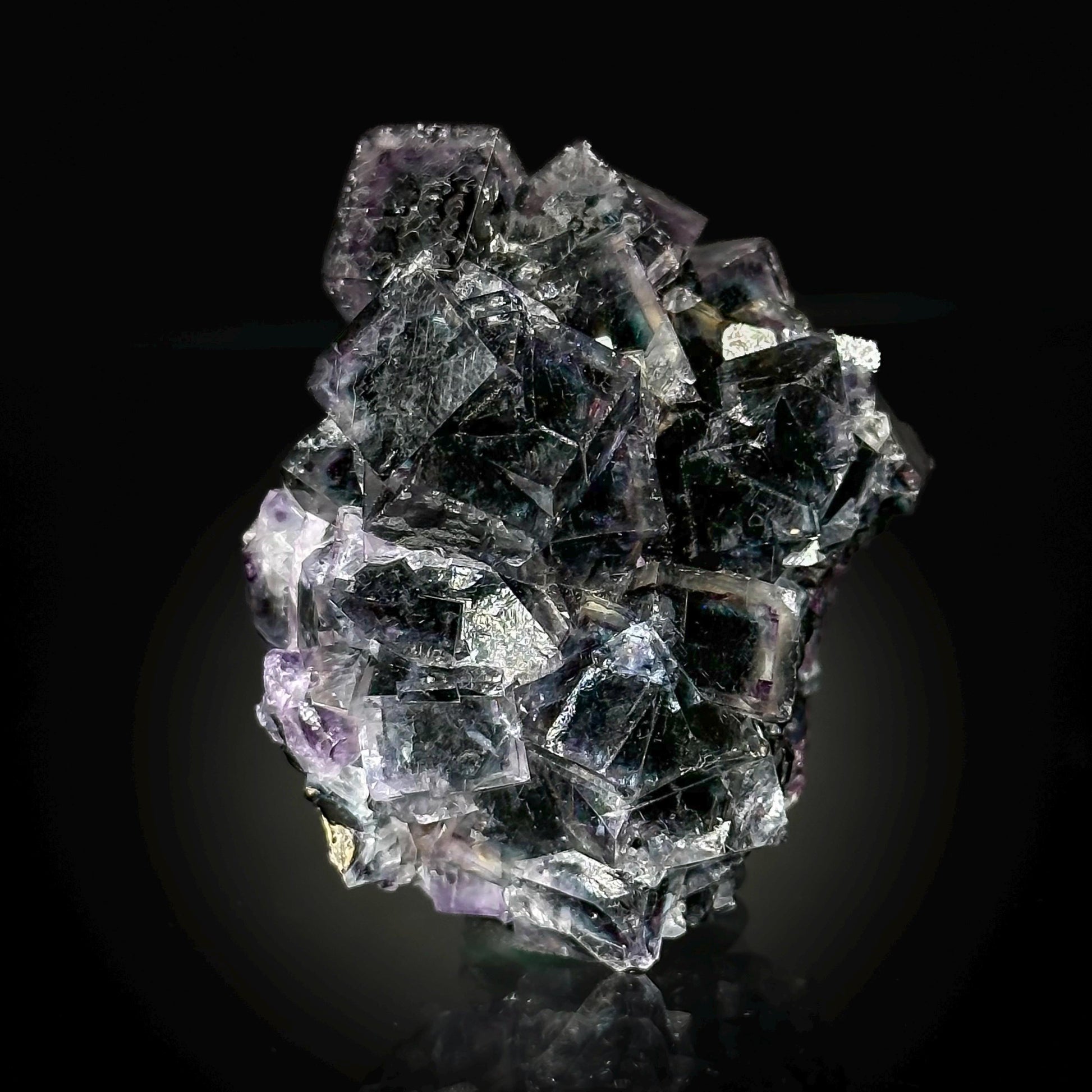 Okorusu Phantom Fluorite (Namibia) | cubic fluorite, purple fluorite, crystals, mineral specimen