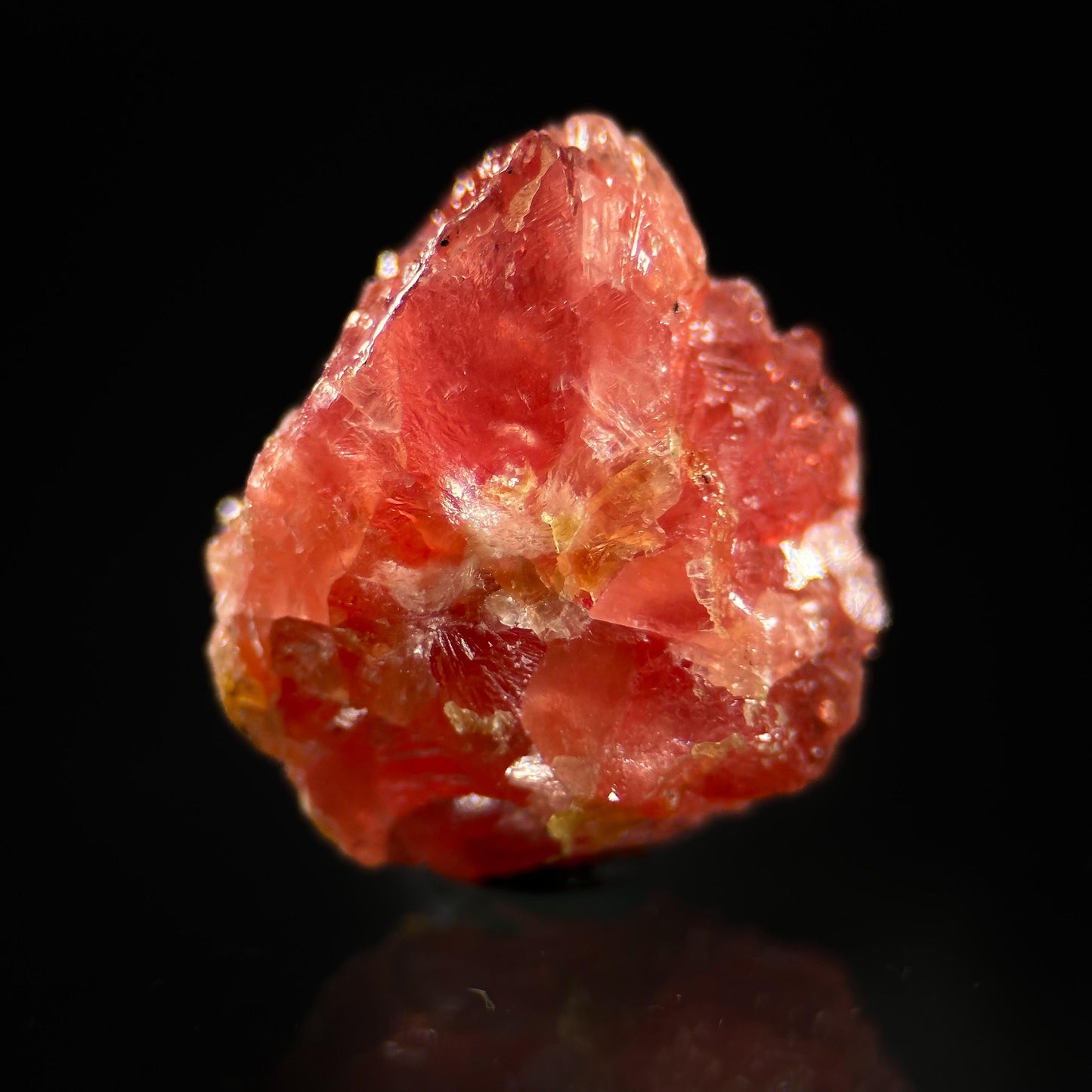 Rhodochrosite (South Africa) | natural rhodochrosite crystal, rare, mineral specimen
