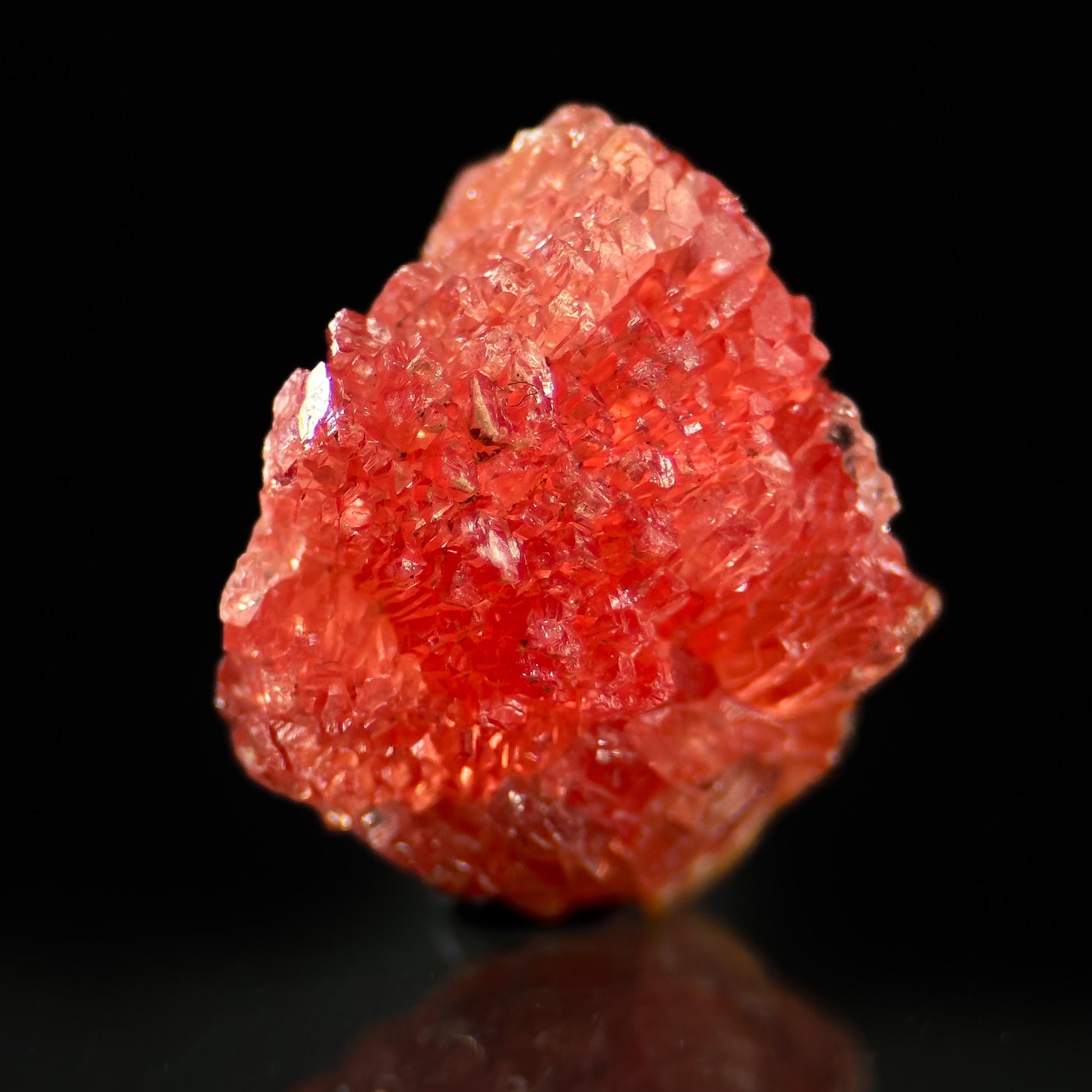 Rhodochrosite (South Africa) | natural rhodochrosite crystal, rare, mineral specimen