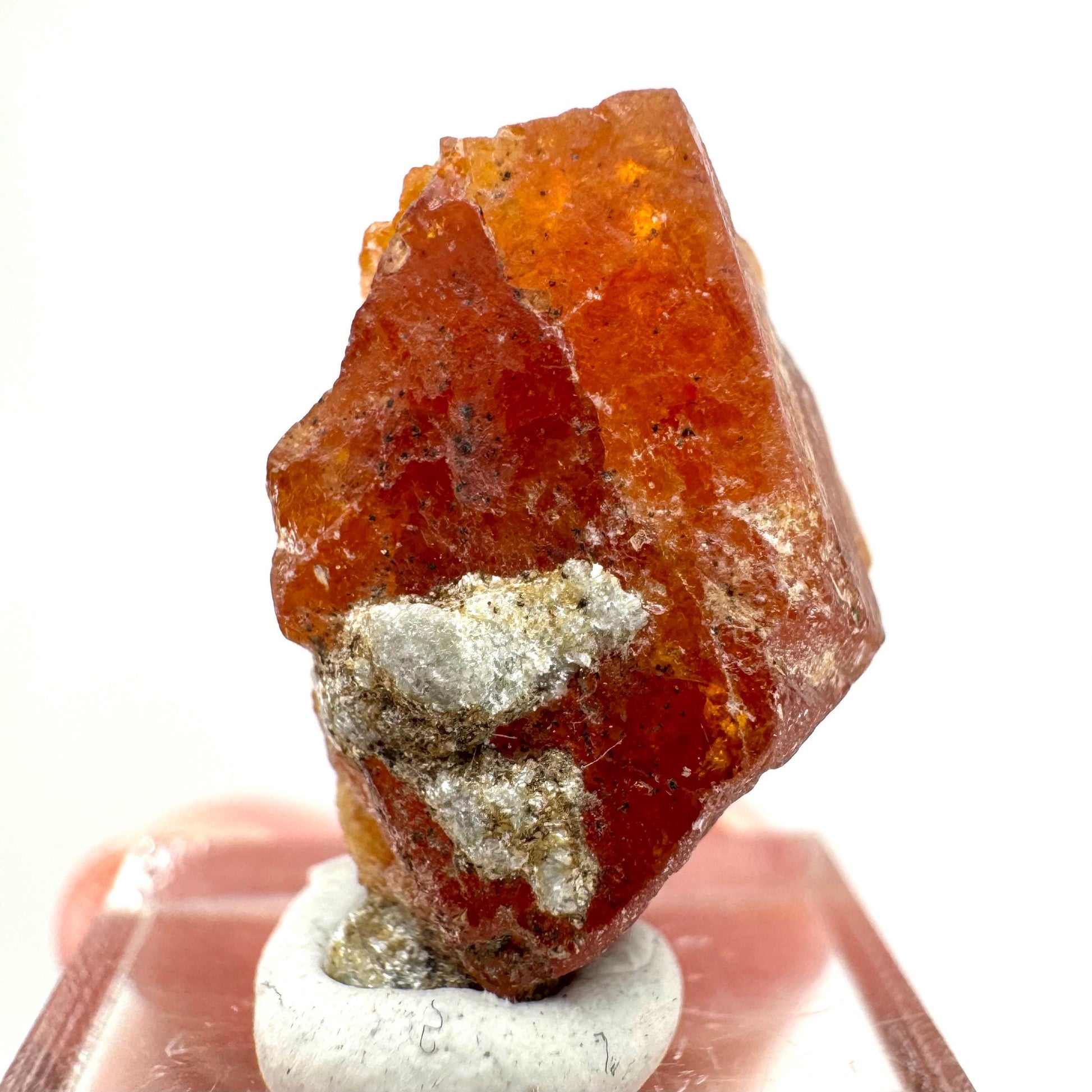Scheelite (Pakistan) | natural orange scheelite, scheelite crystal, mineral specimen, rare crystals