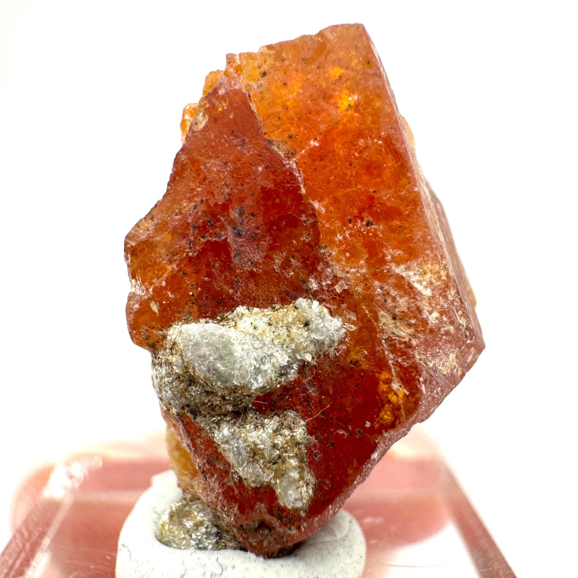 Scheelite (Pakistan) | natural orange scheelite, scheelite crystal, mineral specimen, rare crystals