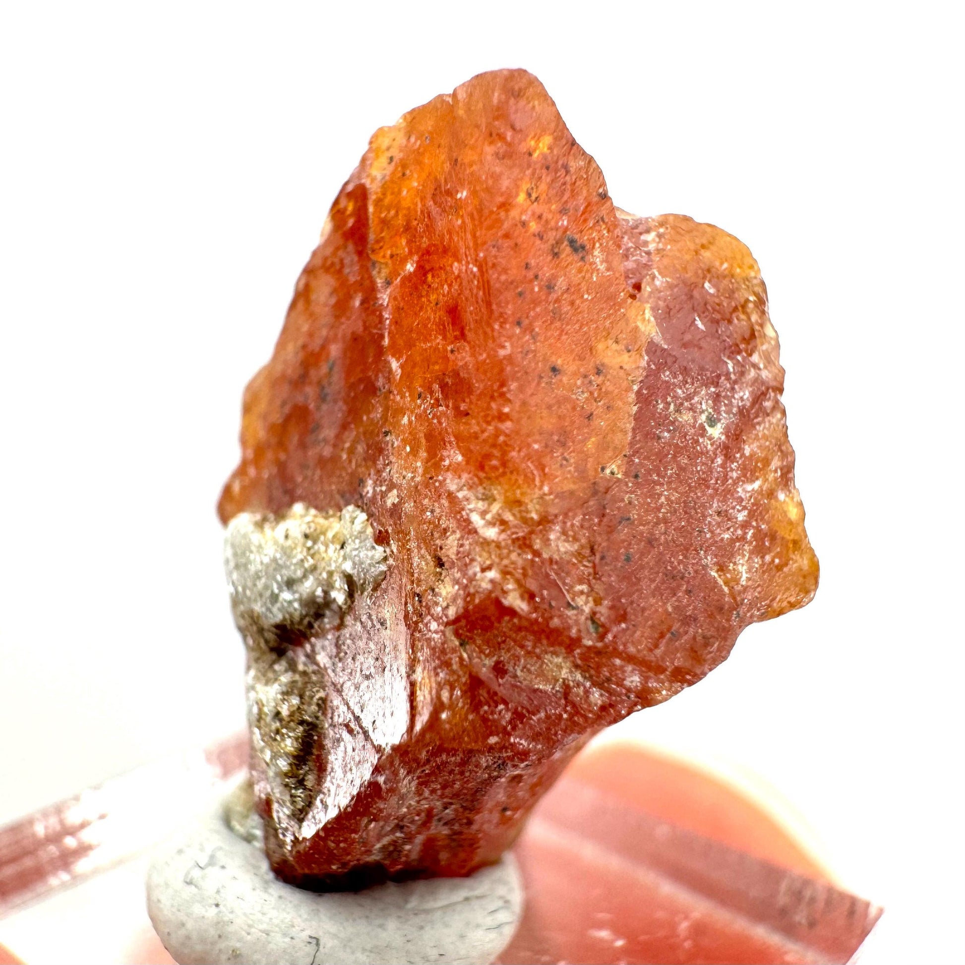 Scheelite (Pakistan) | natural orange scheelite, scheelite crystal, mineral specimen, rare crystals