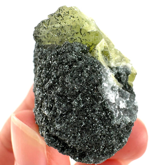 Titanite with Chlorite on Matrix (Pakistan) | sphene titanite, titanite crystal, sphene crystal, rare minerals