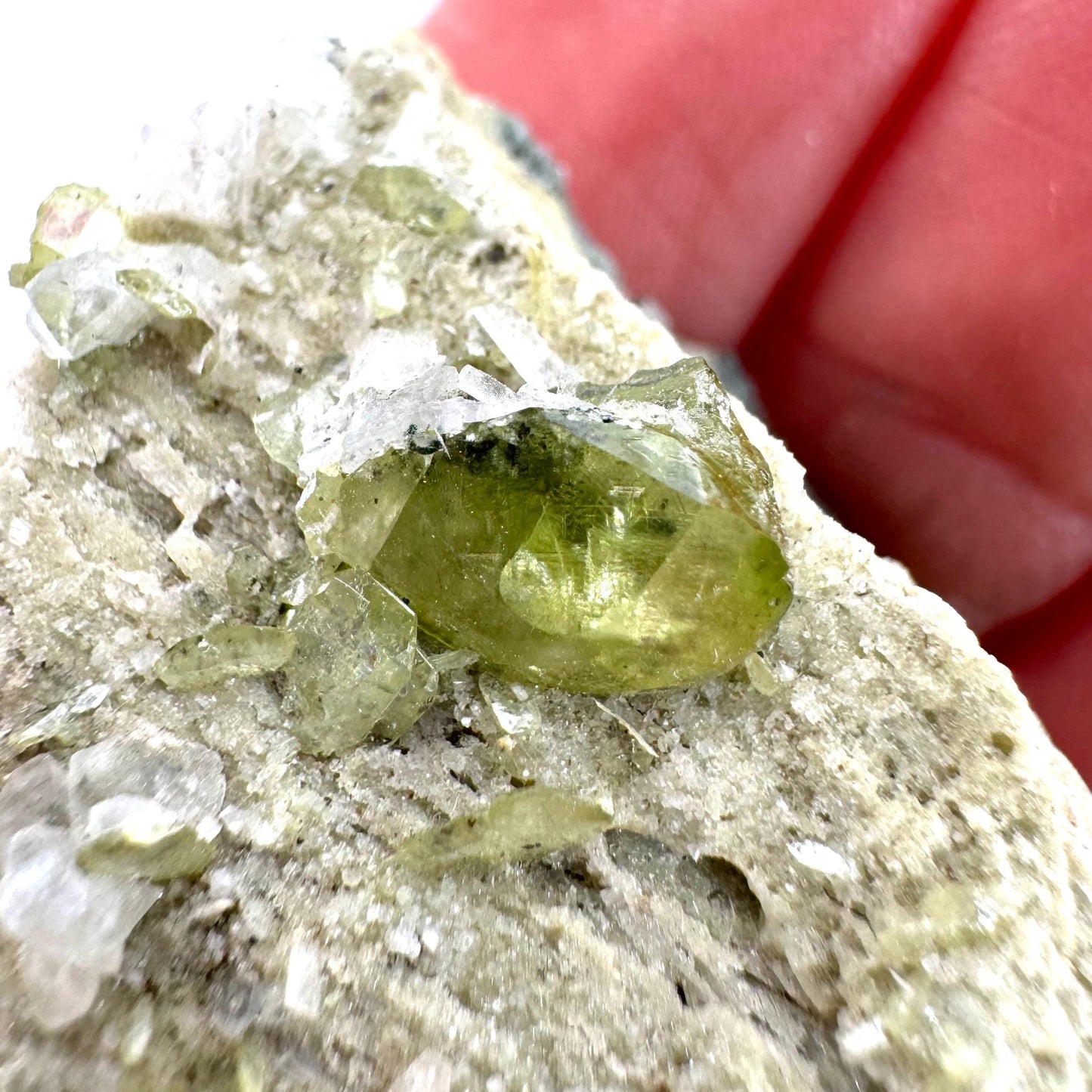 Titanite with Feldspar on Matrix (Pakistan) | sphene titanite, titanite crystal, sphene crystal, rare minerals