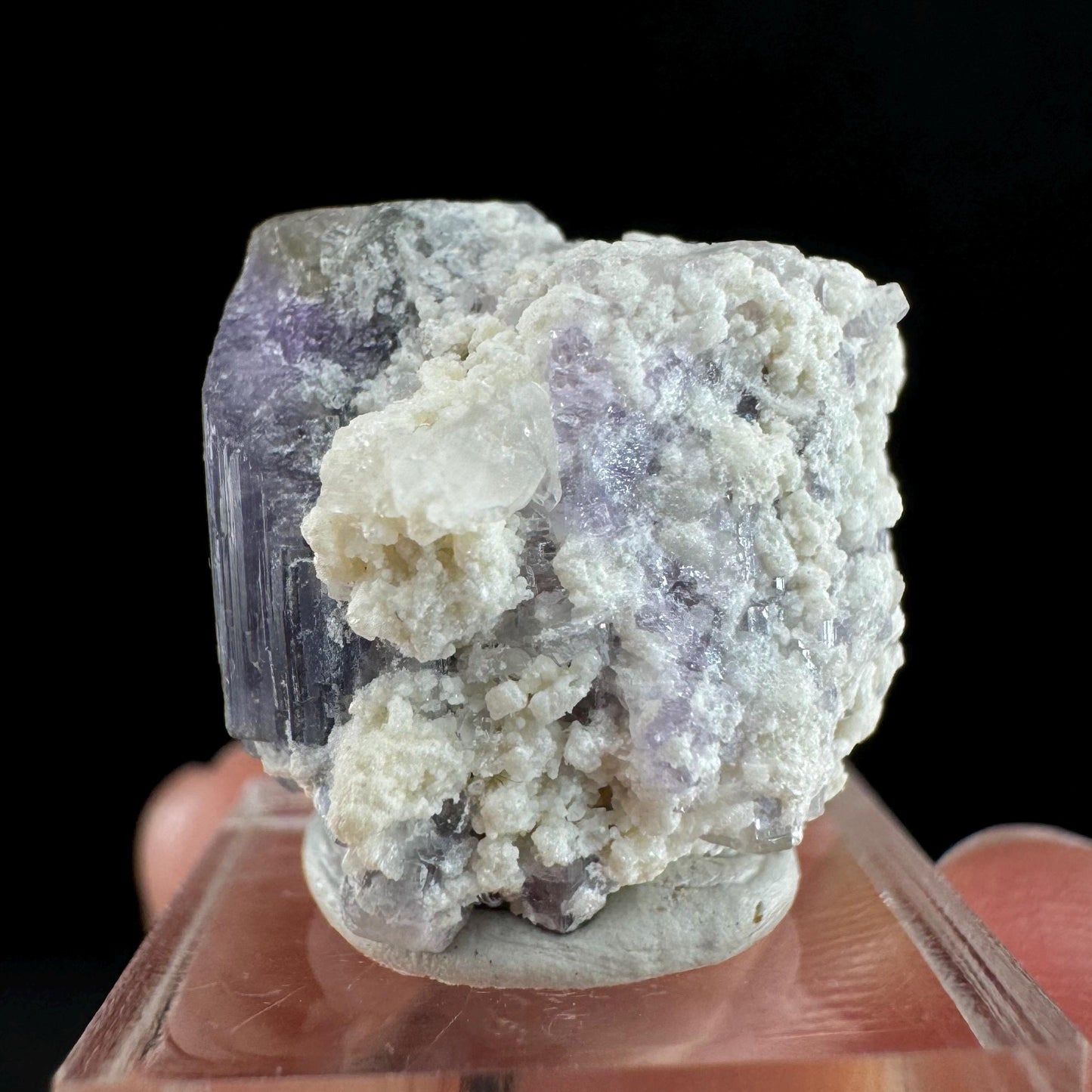 Purple Fluorapatite (Afghanistan) | fluorapatite crystal, natural purple apatite, mineral specimen