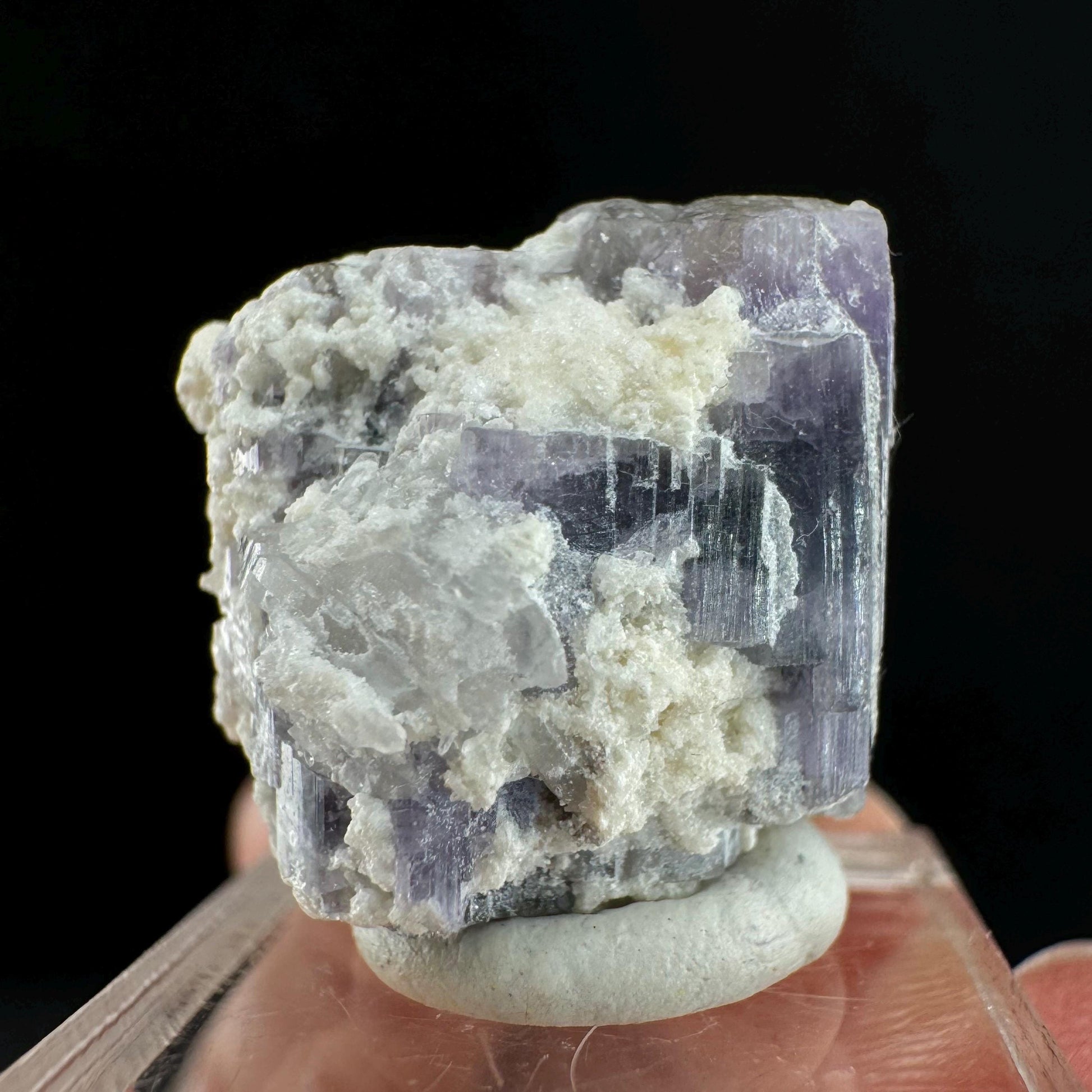 Purple Fluorapatite (Afghanistan) | fluorapatite crystal, natural purple apatite, mineral specimen