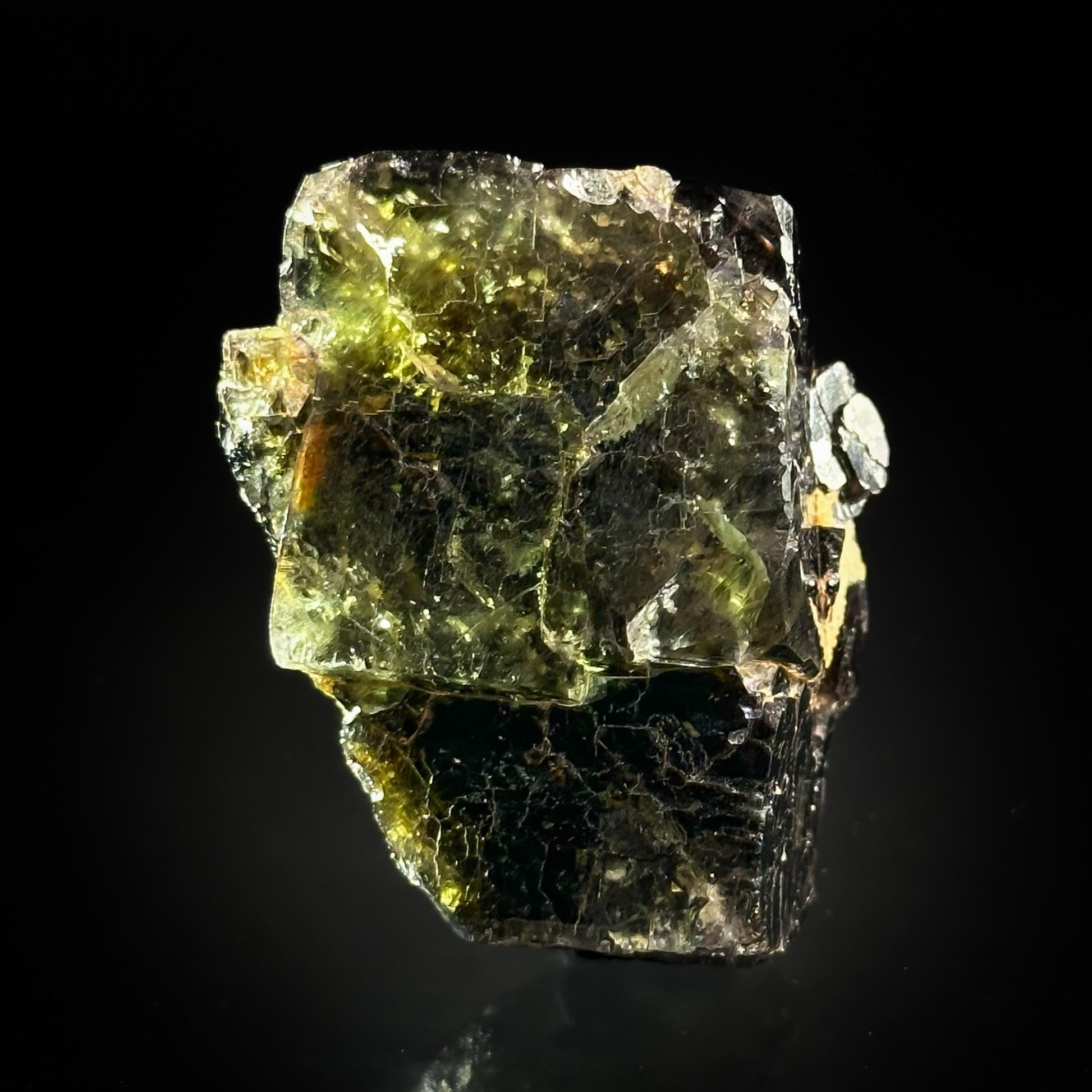 Okorusu Fluorite (Namibia) | fluorite cluster, cubic fluorite, green fluorite, crystals, mineral specimen