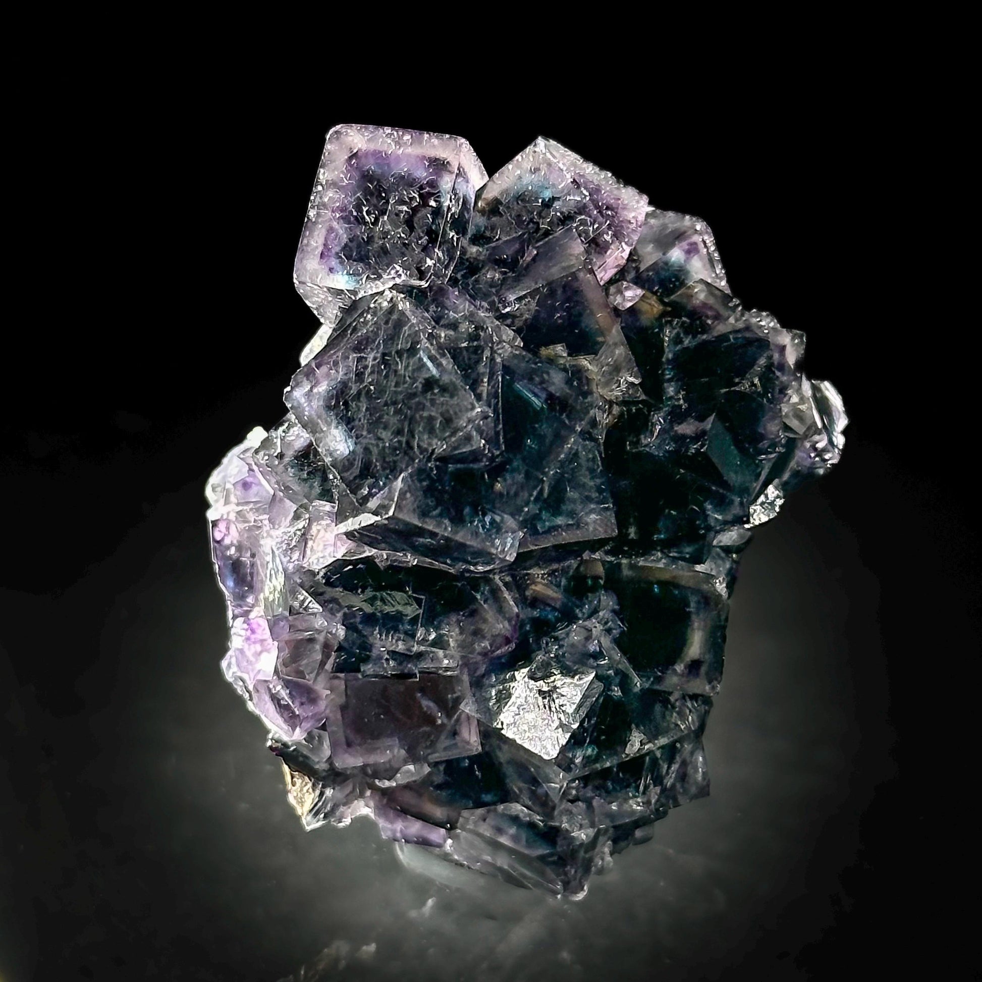 Okorusu Phantom Fluorite (Namibia) | cubic fluorite, purple fluorite, crystals, mineral specimen