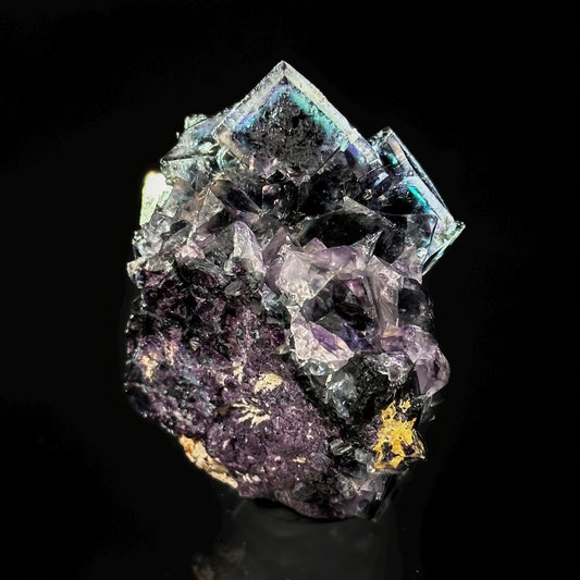 Okorusu Phantom Fluorite (Namibia) | cubic fluorite, purple fluorite, crystals, mineral specimen