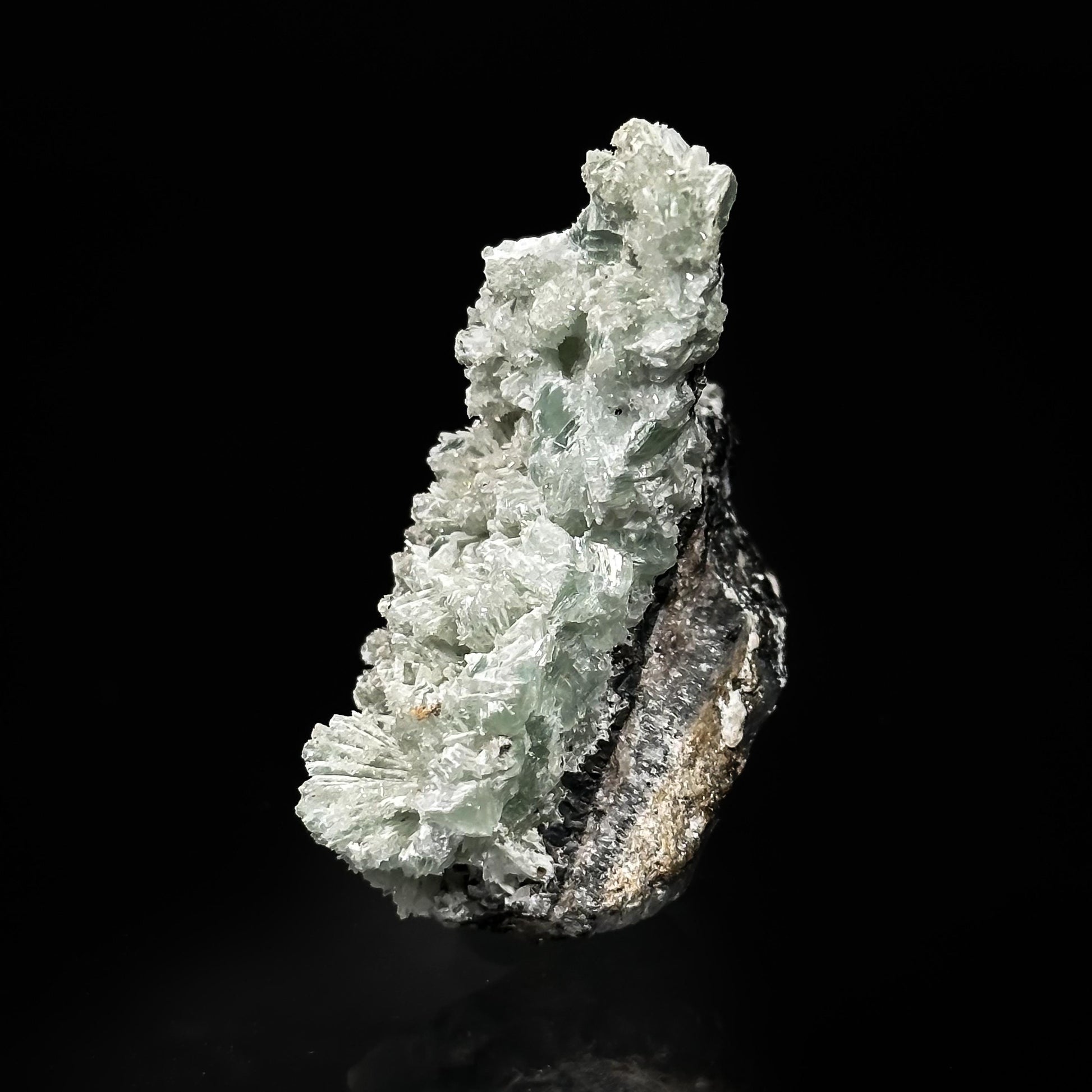 Hydrozincite on Tarbuttite (Namibia) | tarbuttite crystal, mineral specimen, rare minerals