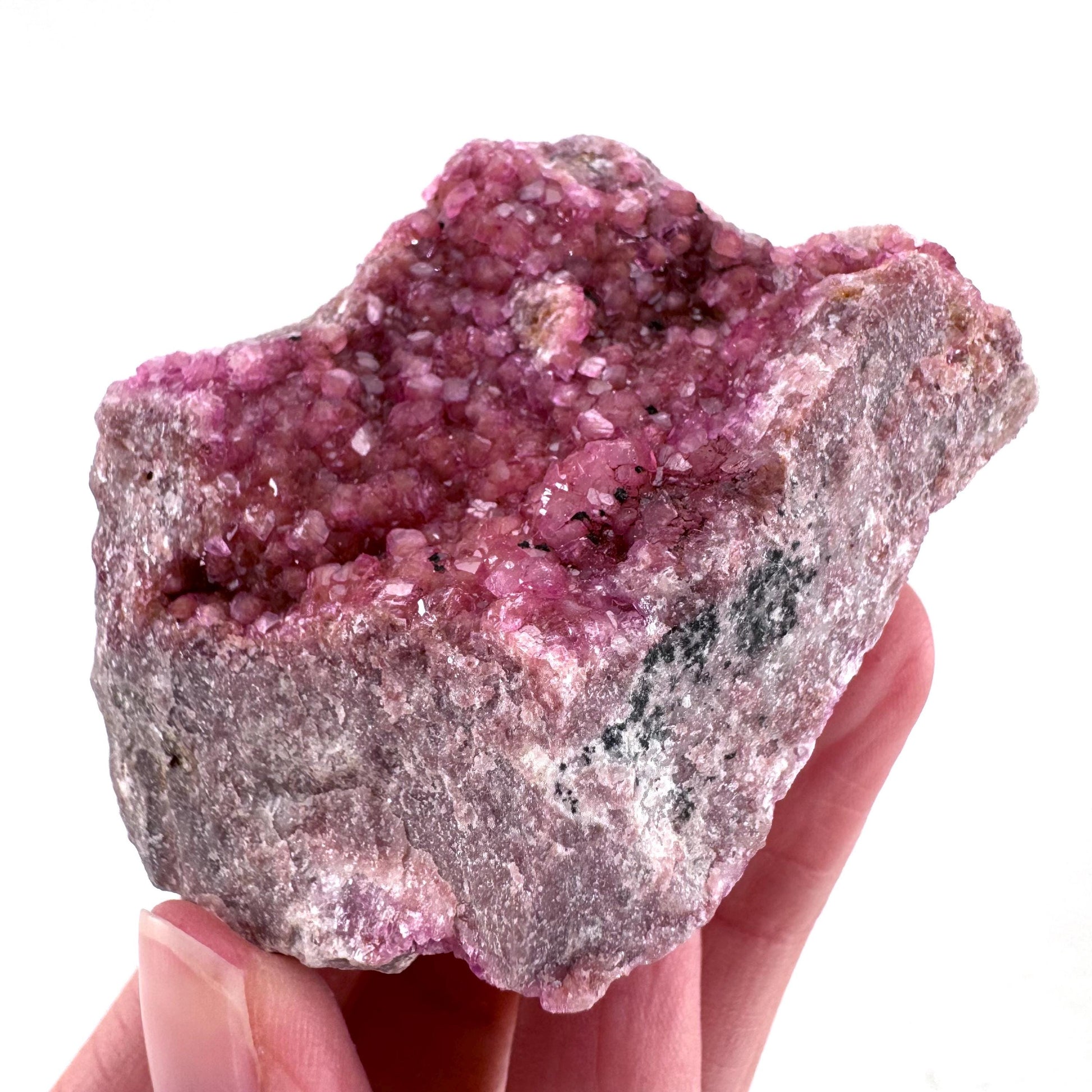 Cobaltoan Calcite (DR Congo) | cobalto calcite crystal, mineral specimen