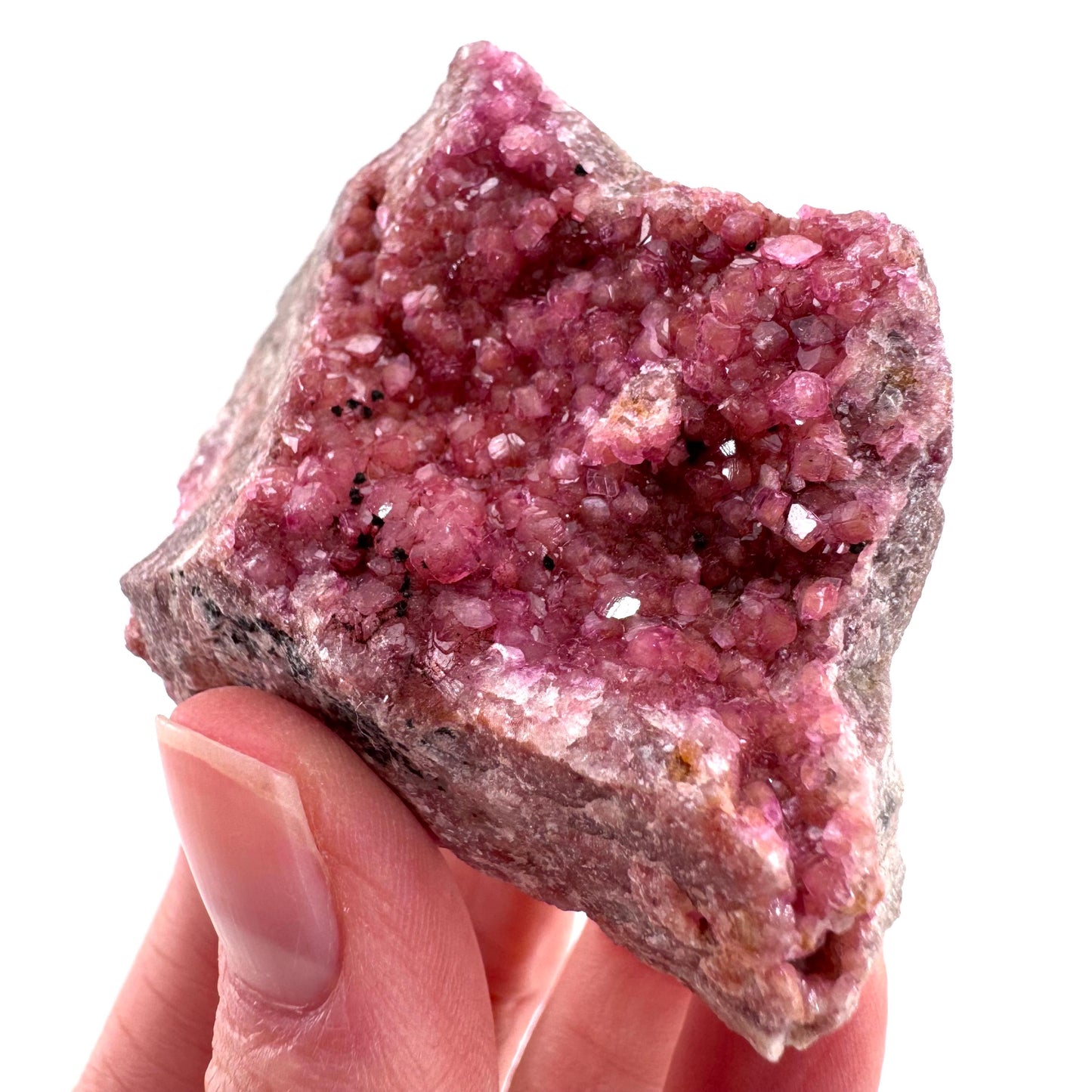 Cobaltoan Calcite (DR Congo) | cobalto calcite crystal, mineral specimen