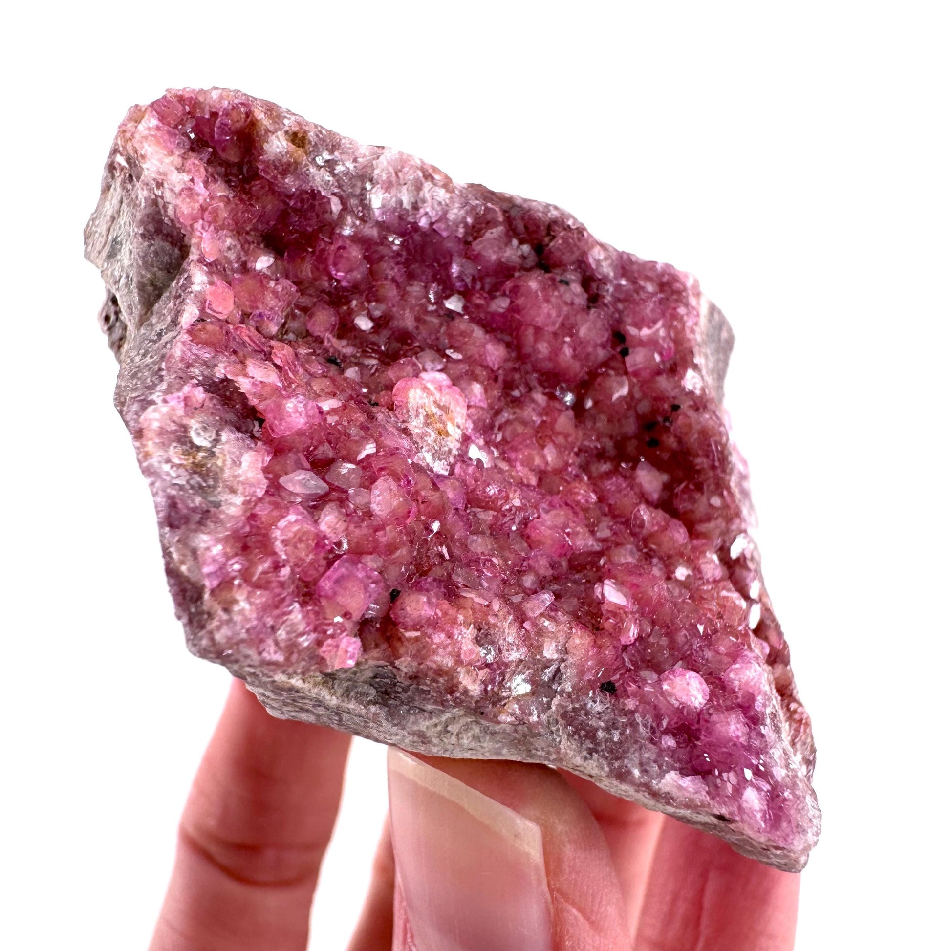 Cobaltoan Calcite (DR Congo) | cobalto calcite crystal, mineral specimen