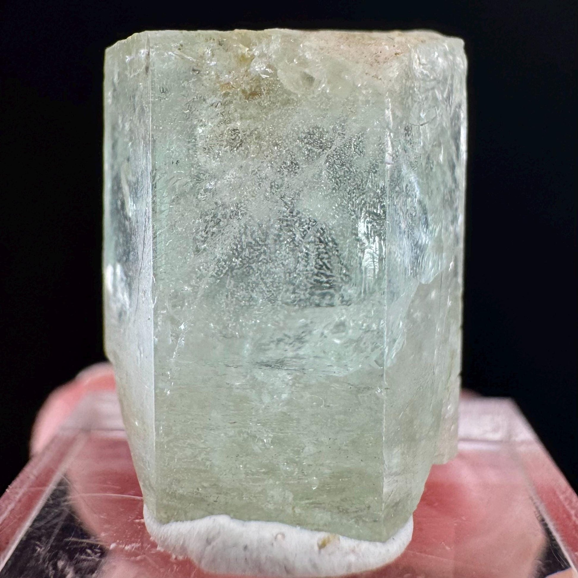 Beryl var. Aquamarine (Namibia) | natural aquamarine crystal, mineral specimen