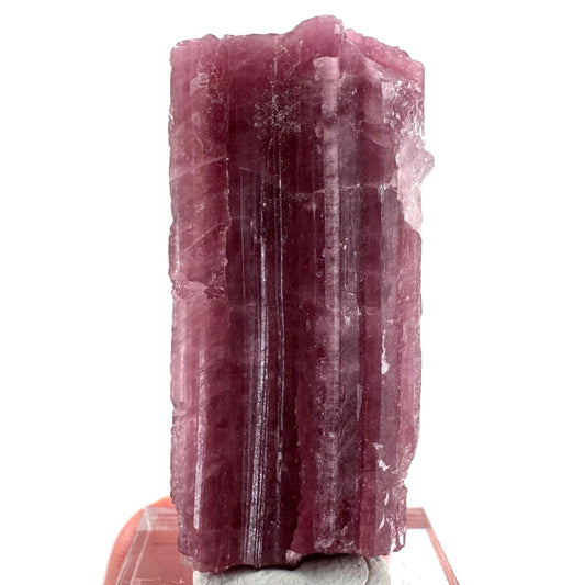 Rossmanite (Tanco Mine, Canada) | pink tourmaline crystal, rare minerals