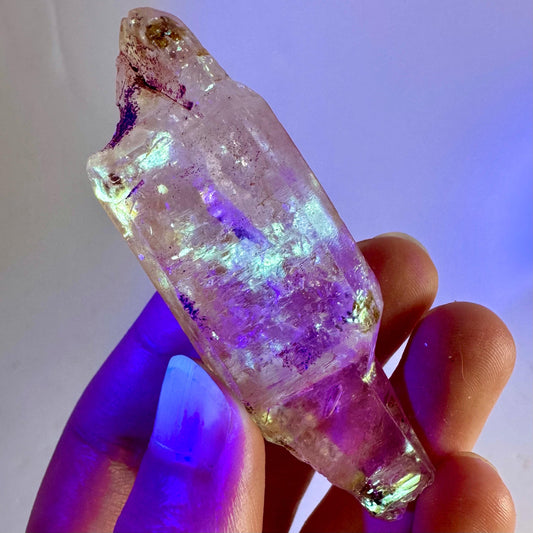 UV Reactive Petroleum Quartz (Madagascar) | natural firefly petroleum quartz crystal, fluorescent minerals