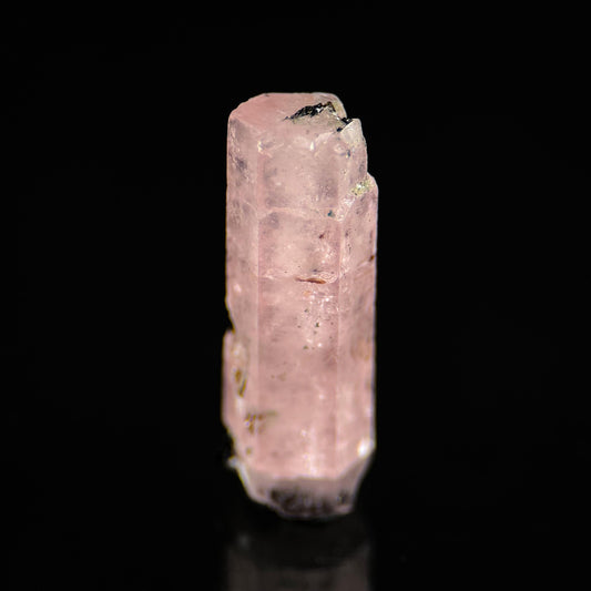 Pink Fluorapatite (Pakistan) | natural pink fluorapatite crystal, rare mineral specimen