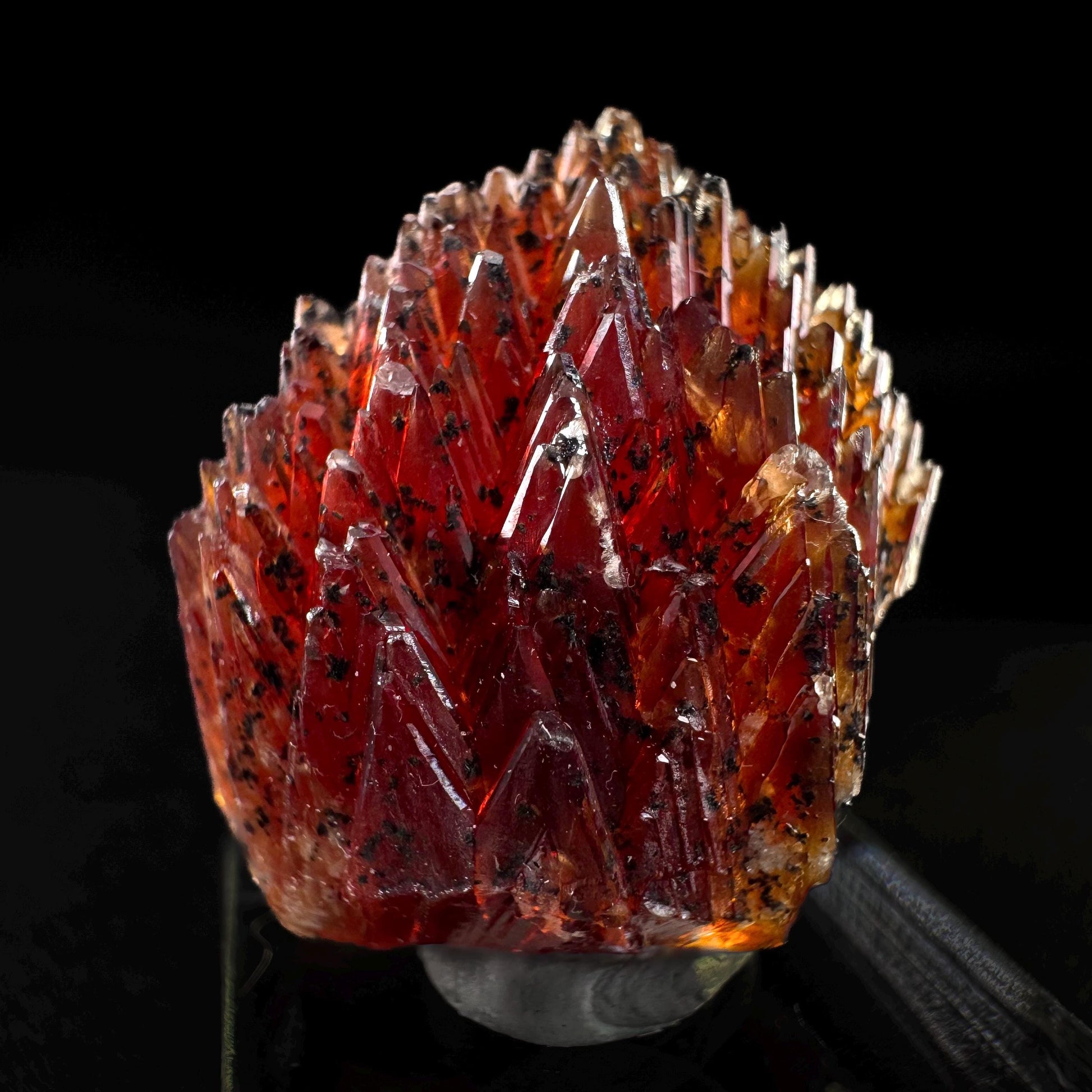 Rhodochrosite (South Africa) | natural rhodochrosite crystal, rare, mineral specimen