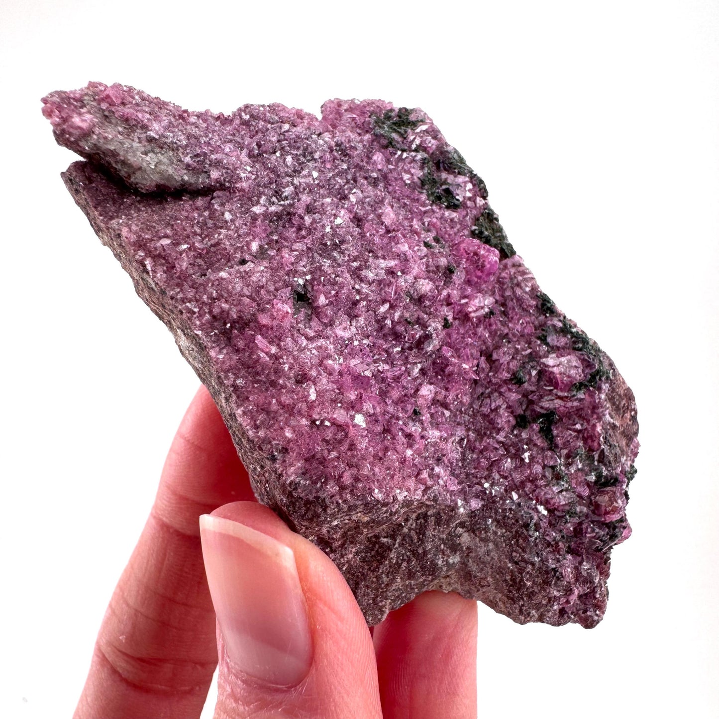 Cobaltoan Calcite (DR Congo) | cobalto calcite crystal, mineral specimen