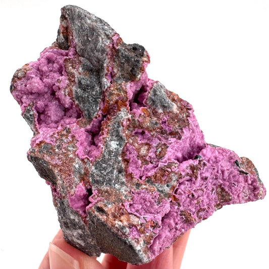 Cobaltoan Calcite (DR Congo) | cobalto calcite crystal, mineral specimen
