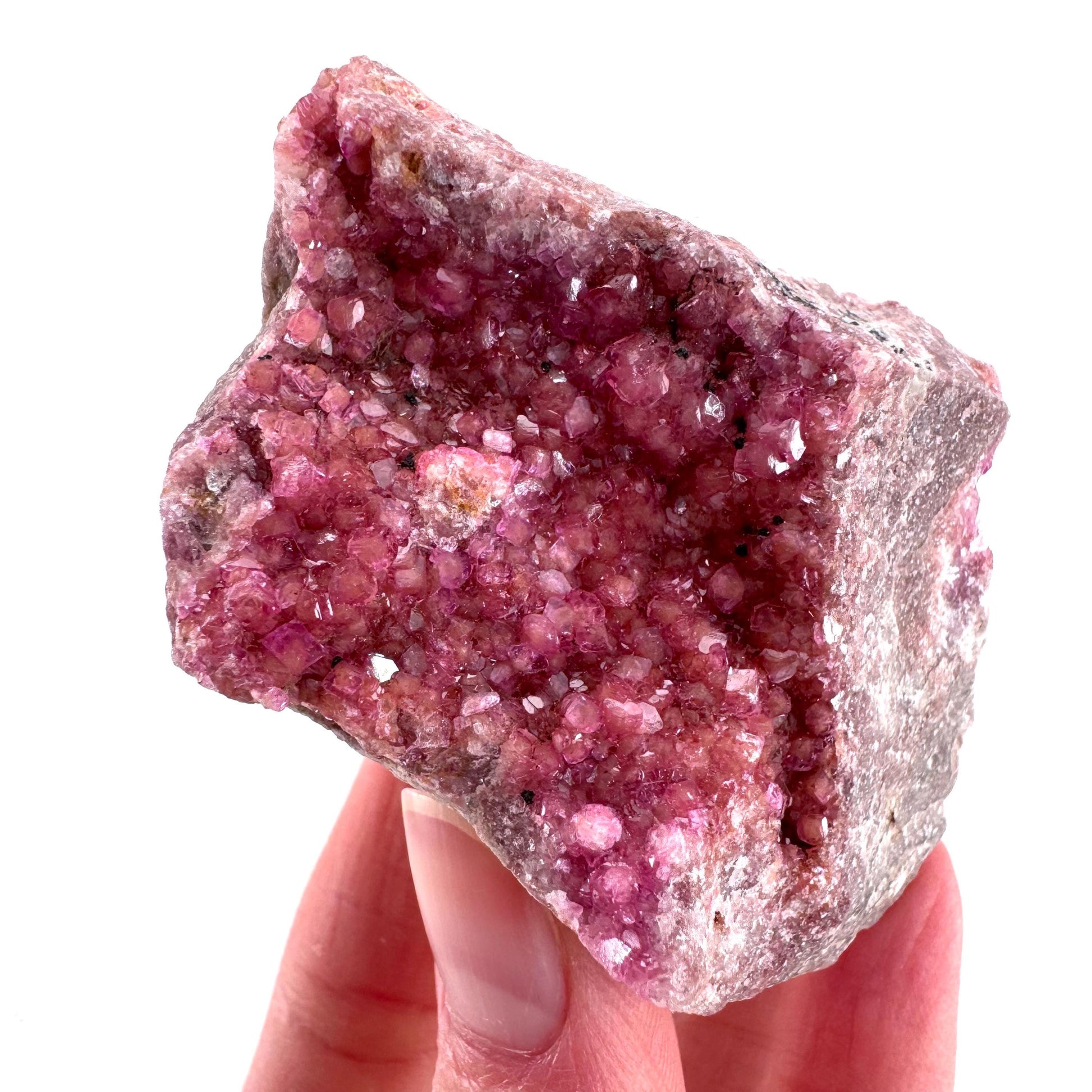 Cobaltoan Calcite (DR Congo) | cobalto calcite crystal, mineral specimen
