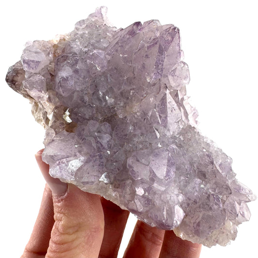 Spirit Quartz (South Africa) | purple spirit quartz crystal, amethyst cluster, mineral specimen