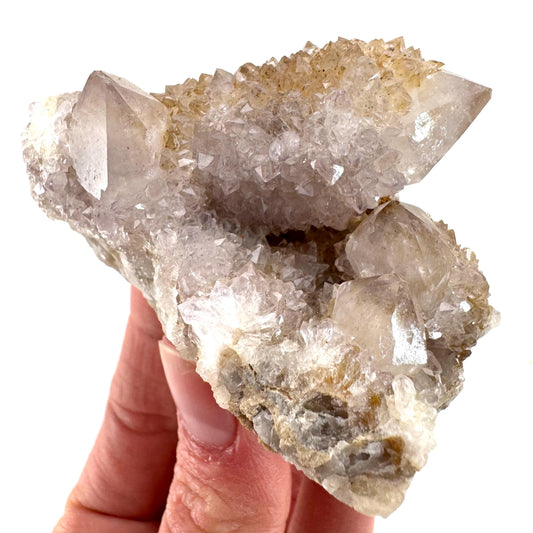 Spirit Quartz (South Africa) | purple spirit quartz crystal, amethyst cluster, mineral specimen