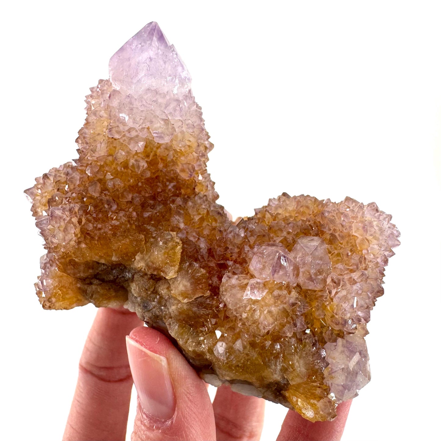 Spirit Quartz (South Africa) | purple spirit quartz crystal, amethyst cluster, mineral specimen