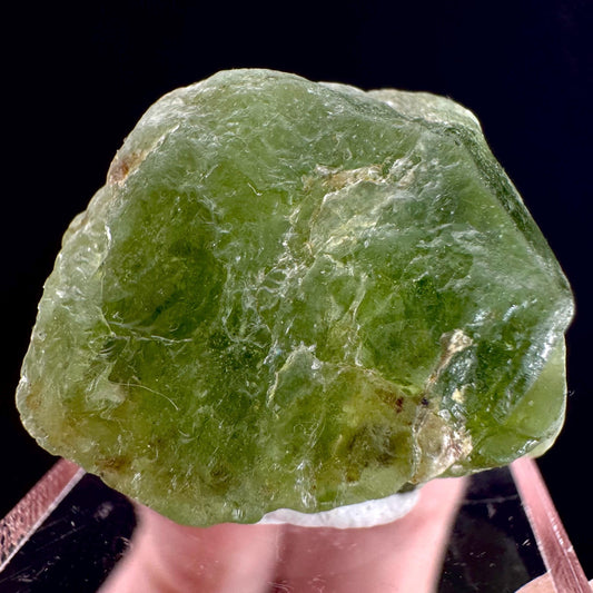 Peridot (Pakistan) | naturally terminated peridot crystal, mineral specimen