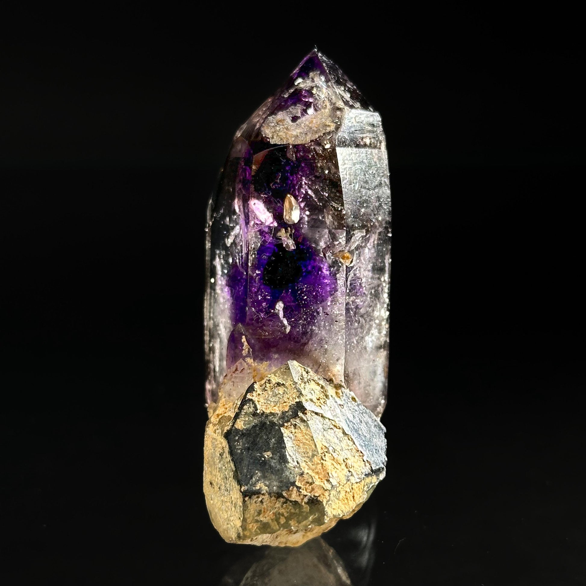 Brandberg Amethyst Enhydro (Namibia) | natural amethyst crystal, mineral specimen