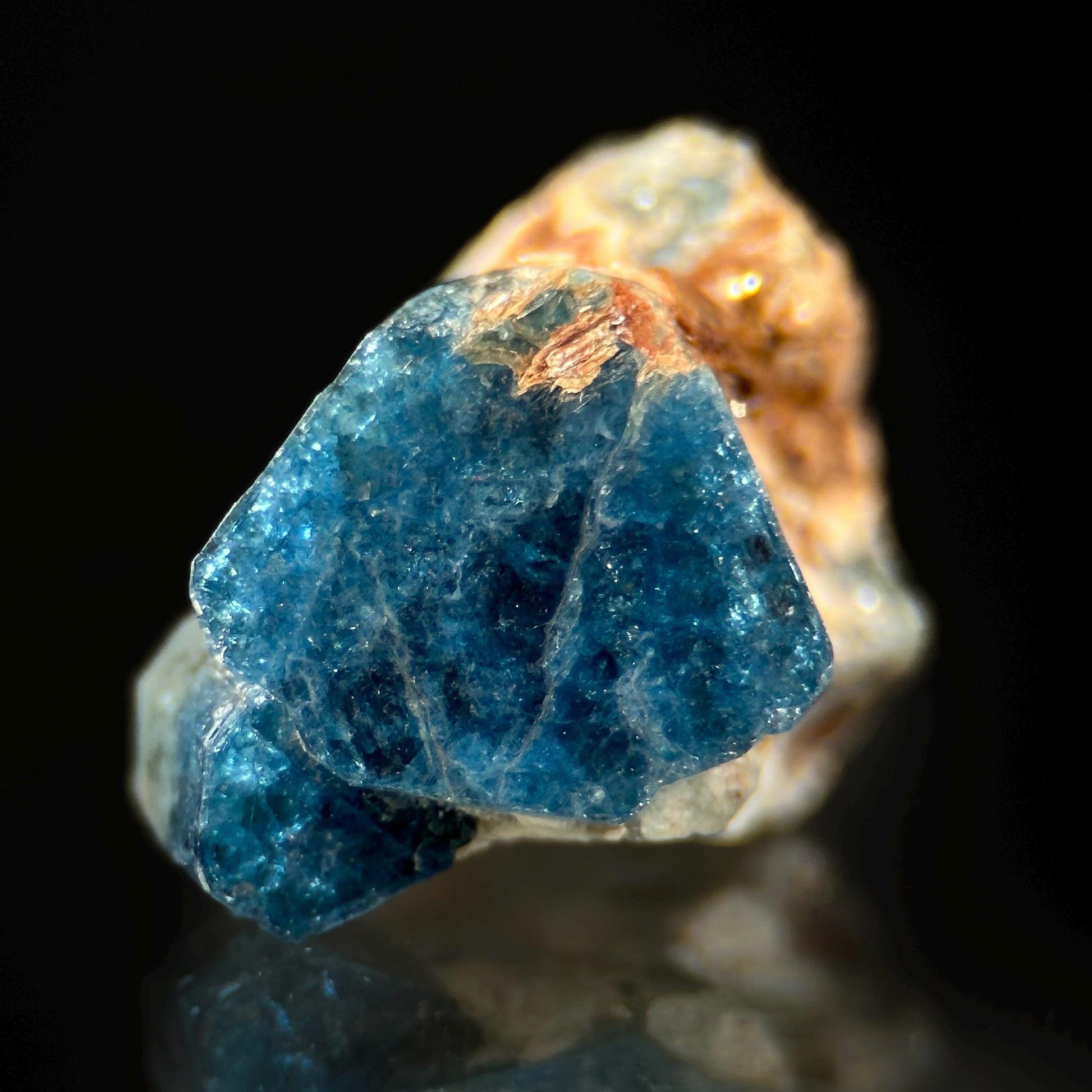 Euclase (Zimbabwe) | blue euclase crystal, rare mineral specimen