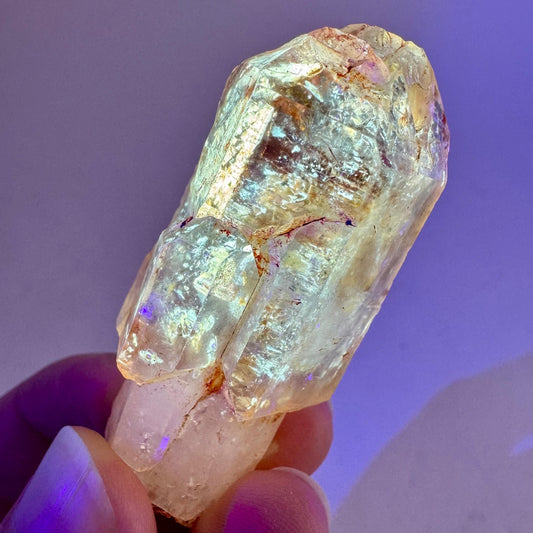 UV Reactive Petroleum Quartz (Madagascar) | natural firefly petroleum quartz crystal, fluorescent minerals