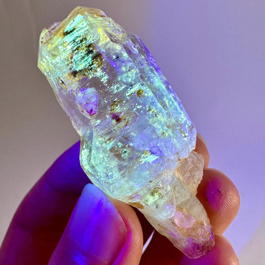 UV Reactive Petroleum Quartz (Madagascar) | natural firefly petroleum quartz crystal, fluorescent minerals