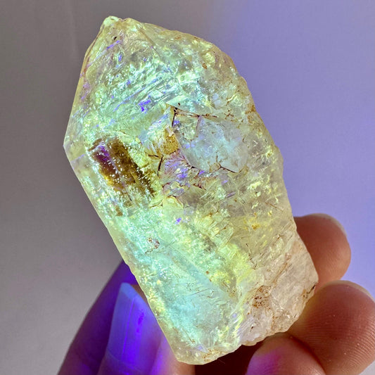 UV Reactive Petroleum Quartz (Madagascar) | natural firefly petroleum quartz crystal, fluorescent minerals