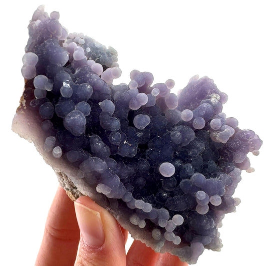 Grape Agate (Indonesia) | grape agate crystal, mineral specimen