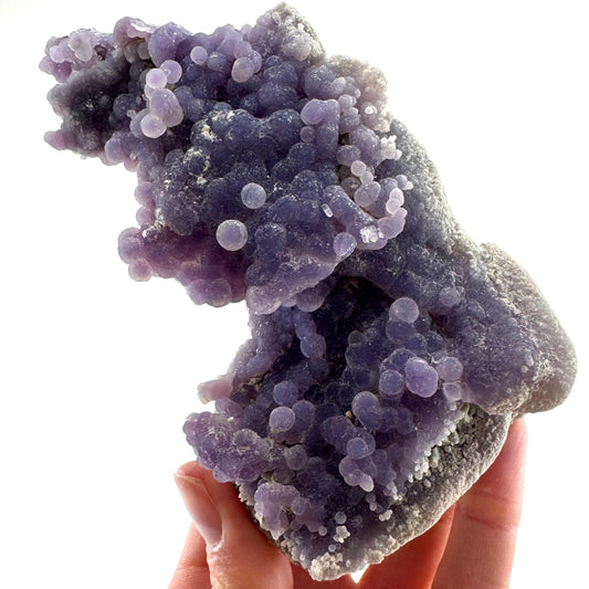 Grape Agate (Indonesia) | grape agate crystal, mineral specimen