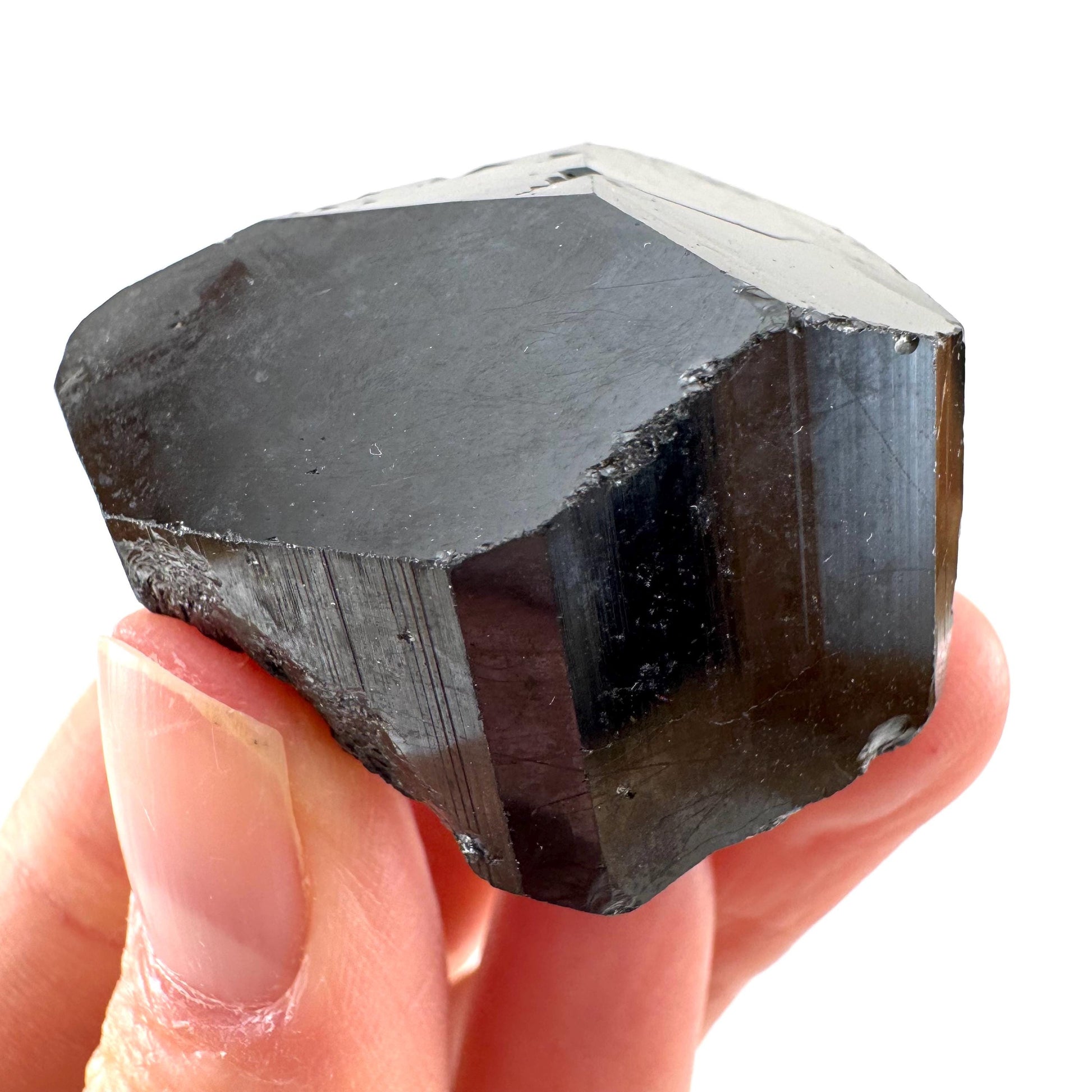 Black Tourmaline (Namibia) | high quality black tourmaline crystal, black schorl, mineral specimen