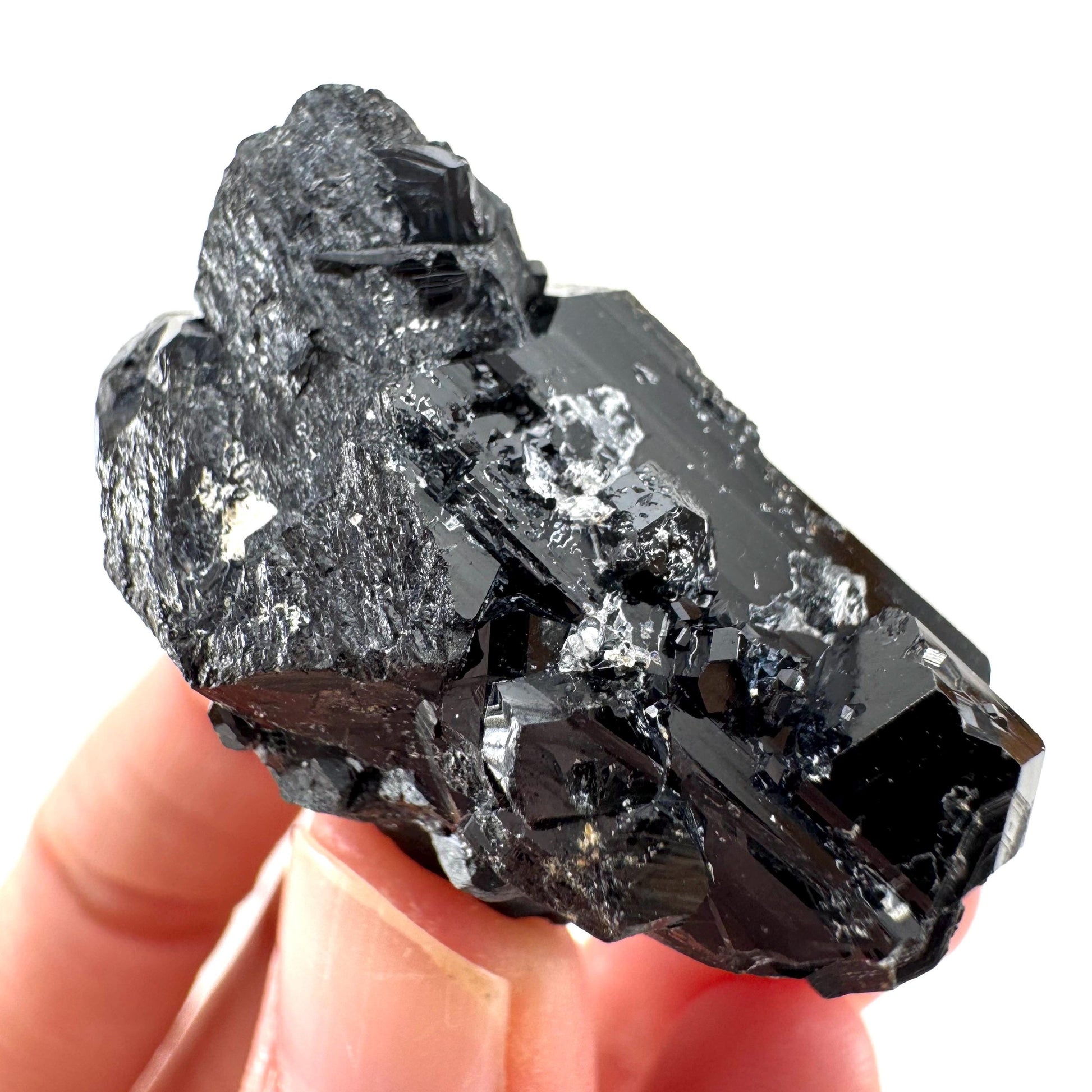 Black Tourmaline (Namibia) | high quality black tourmaline crystal, black schorl, mineral specimen
