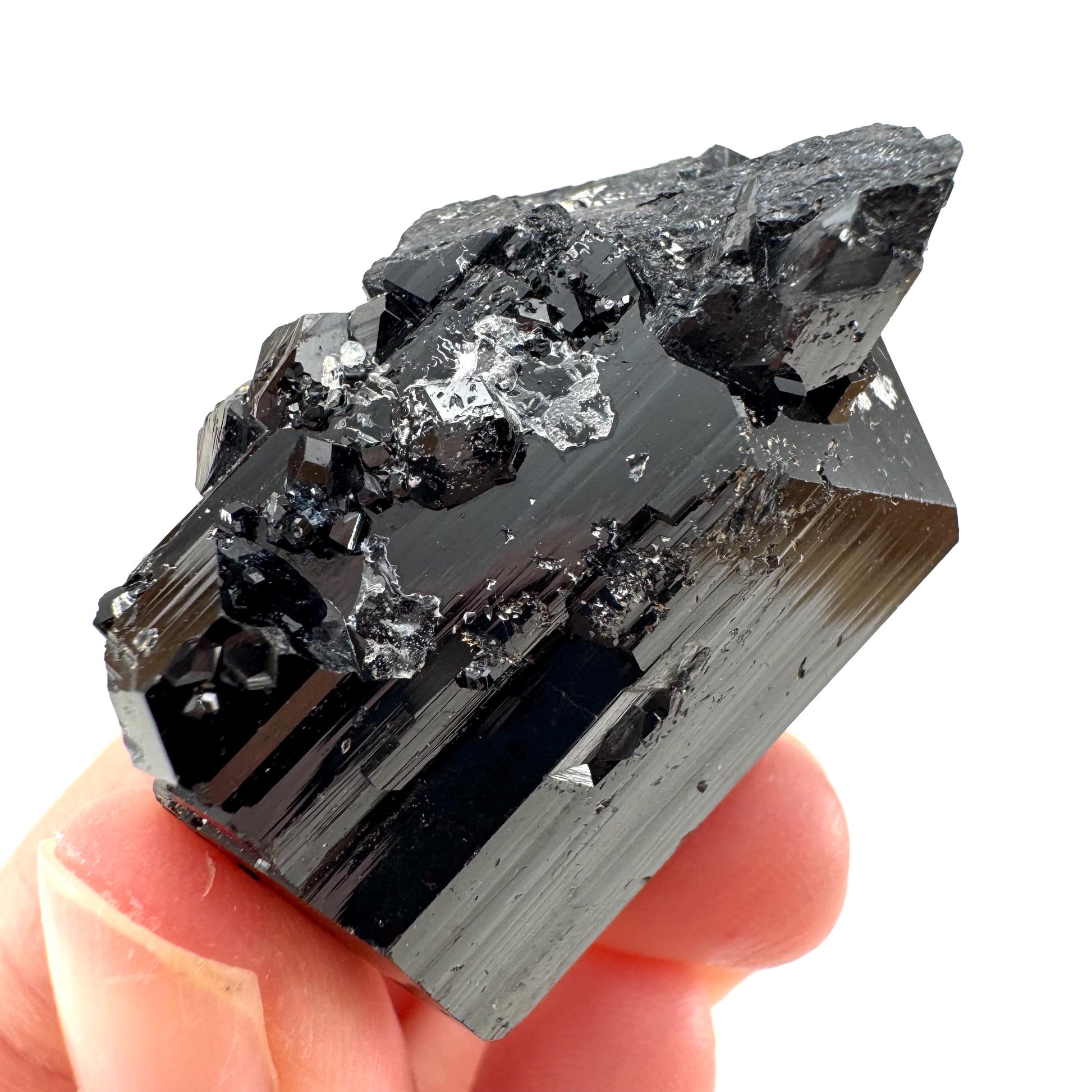 Black Tourmaline (Namibia) | high quality black tourmaline crystal, black schorl, mineral specimen