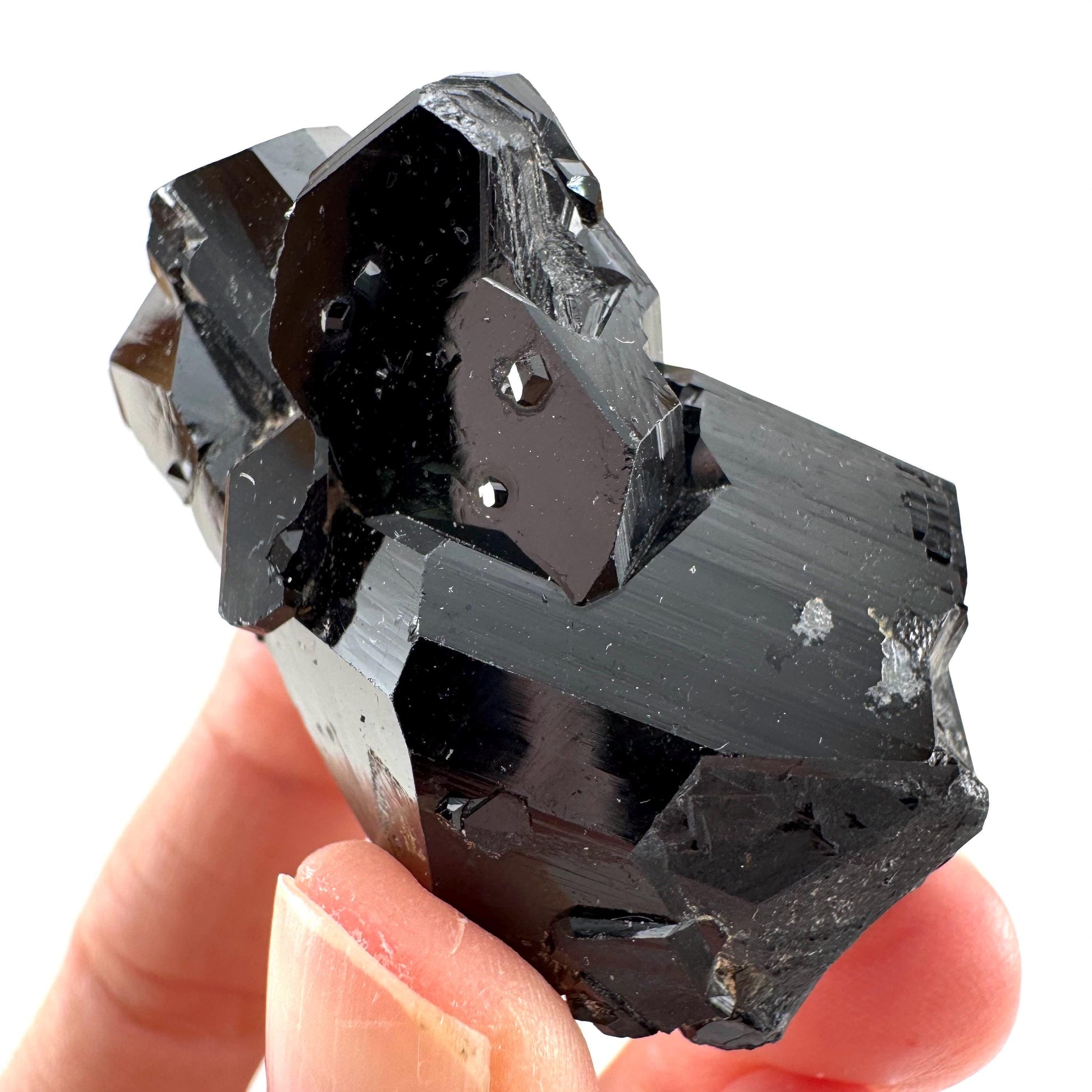 Black Tourmaline (Namibia) | high quality black tourmaline crystal, black schorl, mineral specimen
