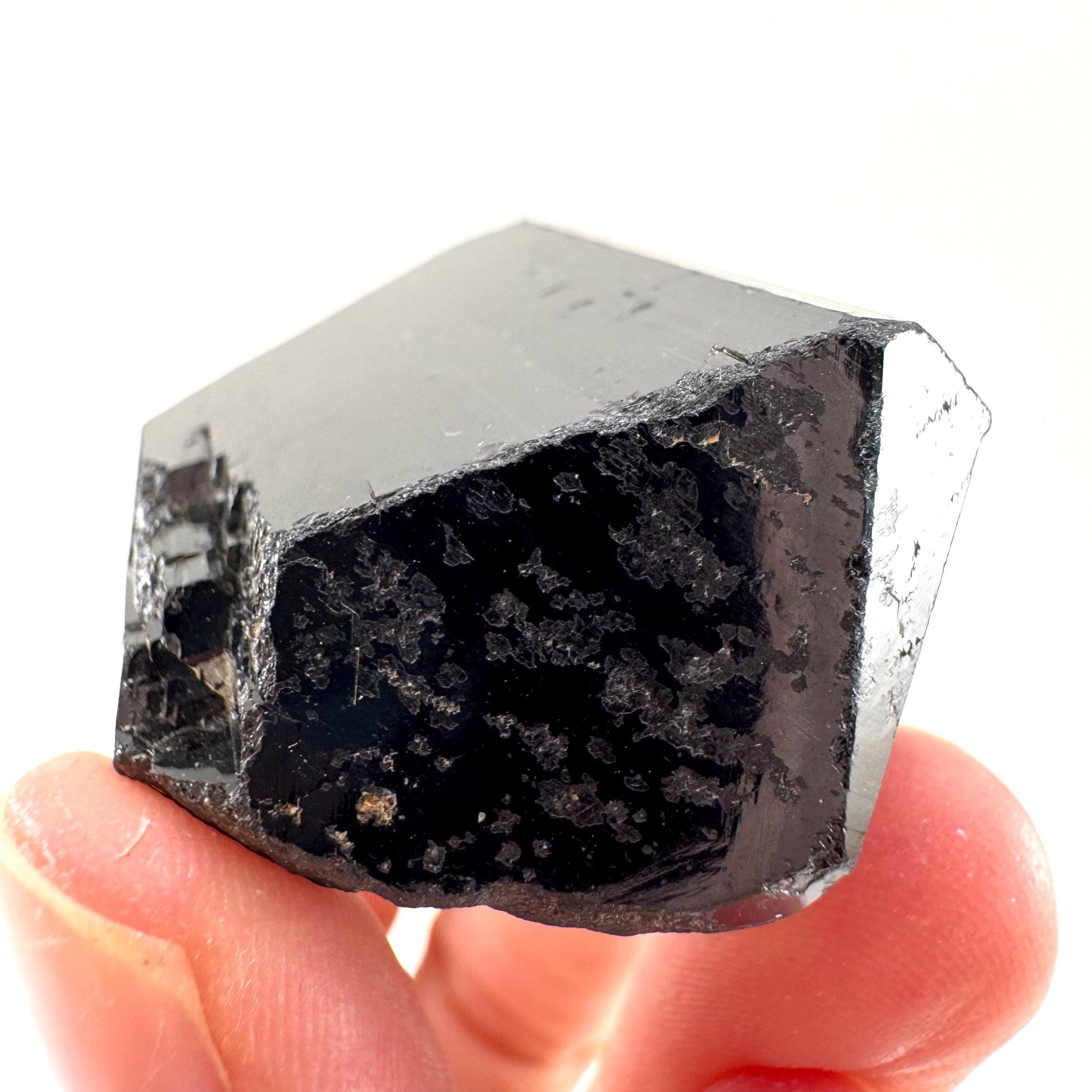 Black Tourmaline (Namibia) | high quality black tourmaline crystal, black schorl, mineral specimen