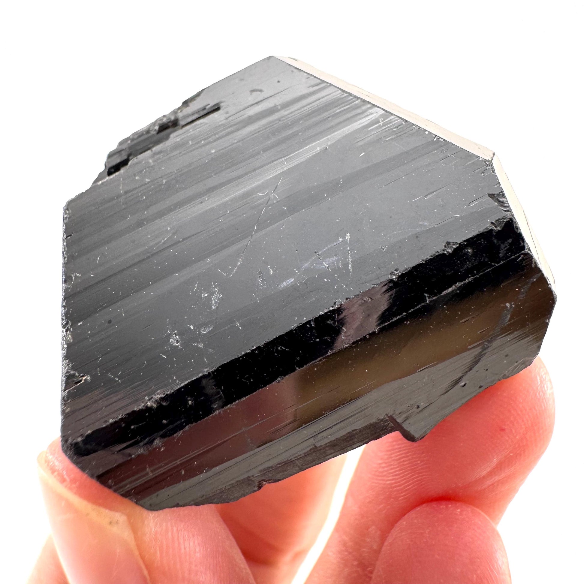 Black Tourmaline (Namibia) | high quality black tourmaline crystal, black schorl, mineral specimen