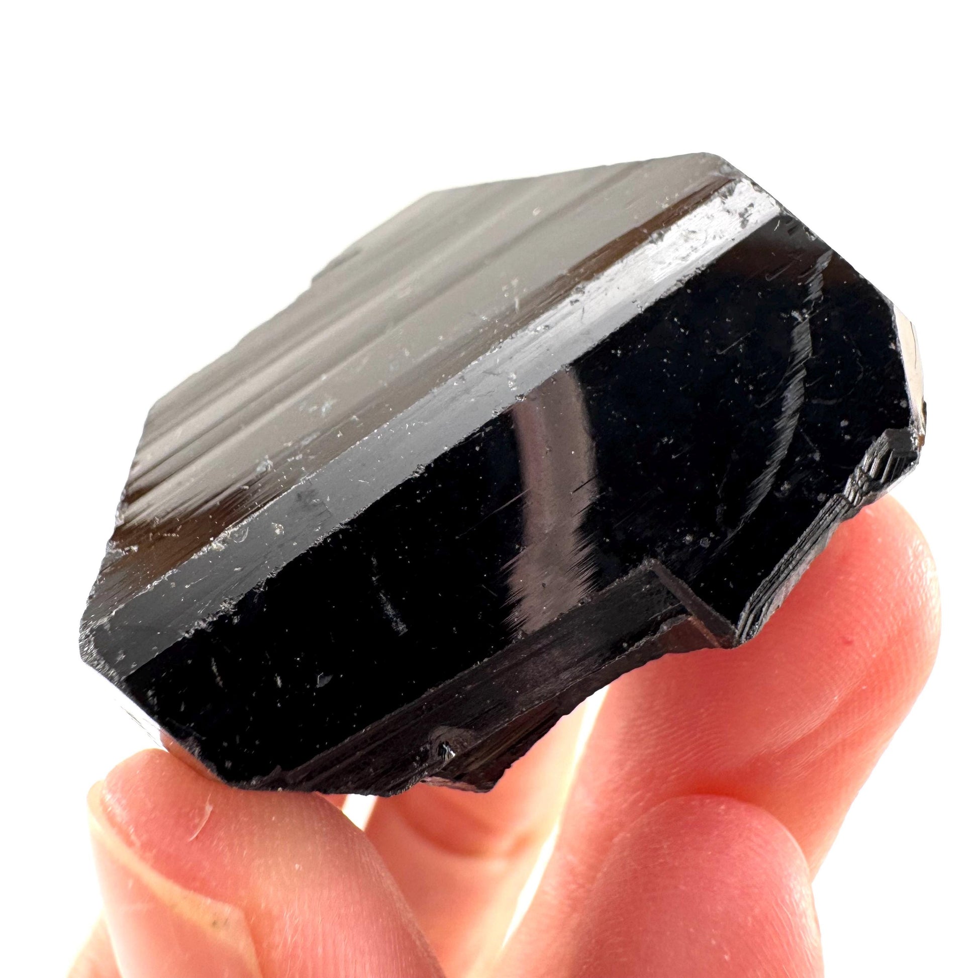 Black Tourmaline (Namibia) | high quality black tourmaline crystal, black schorl, mineral specimen